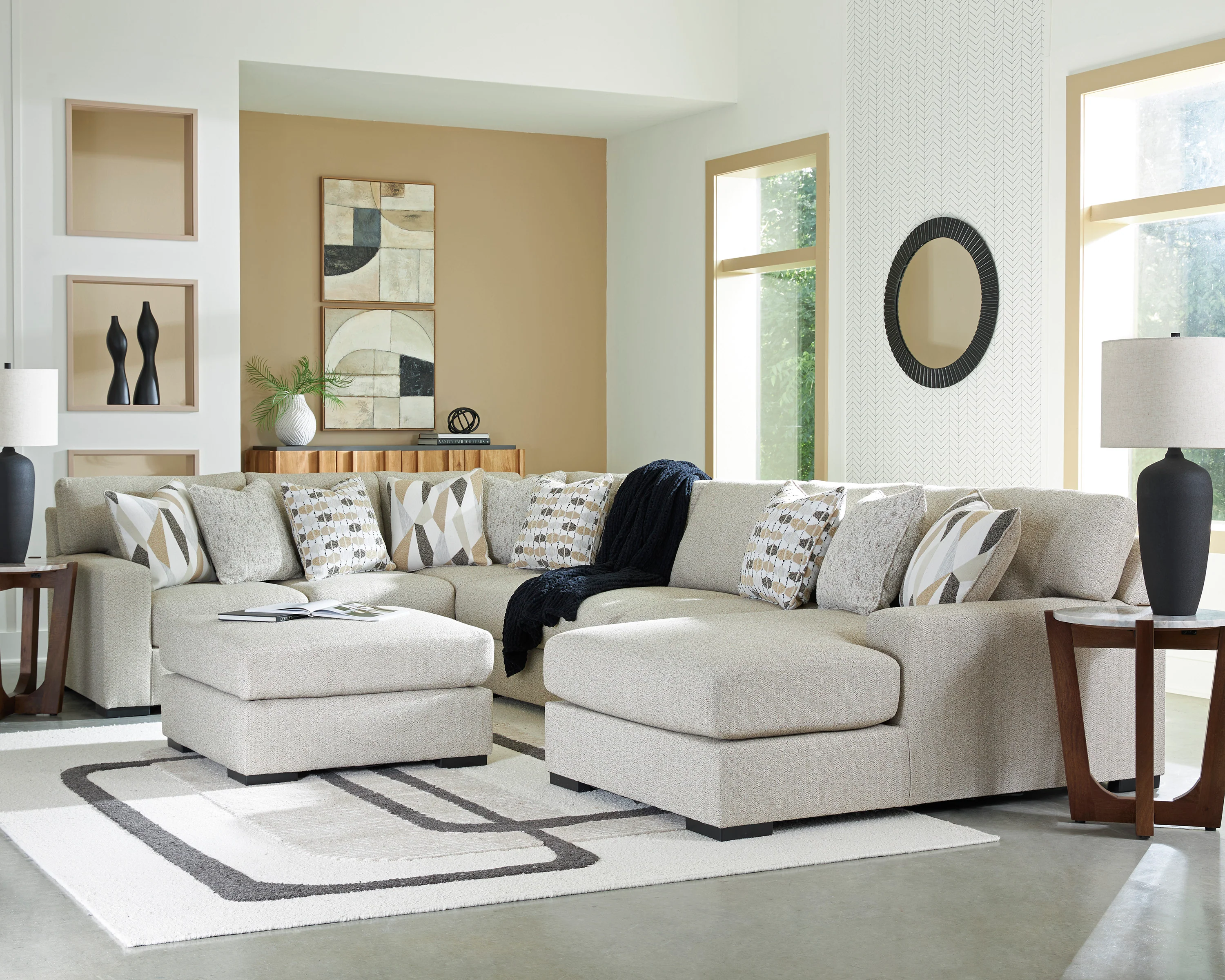 Laurelgrove 5 piece Sectional Sofa Set - Image 2