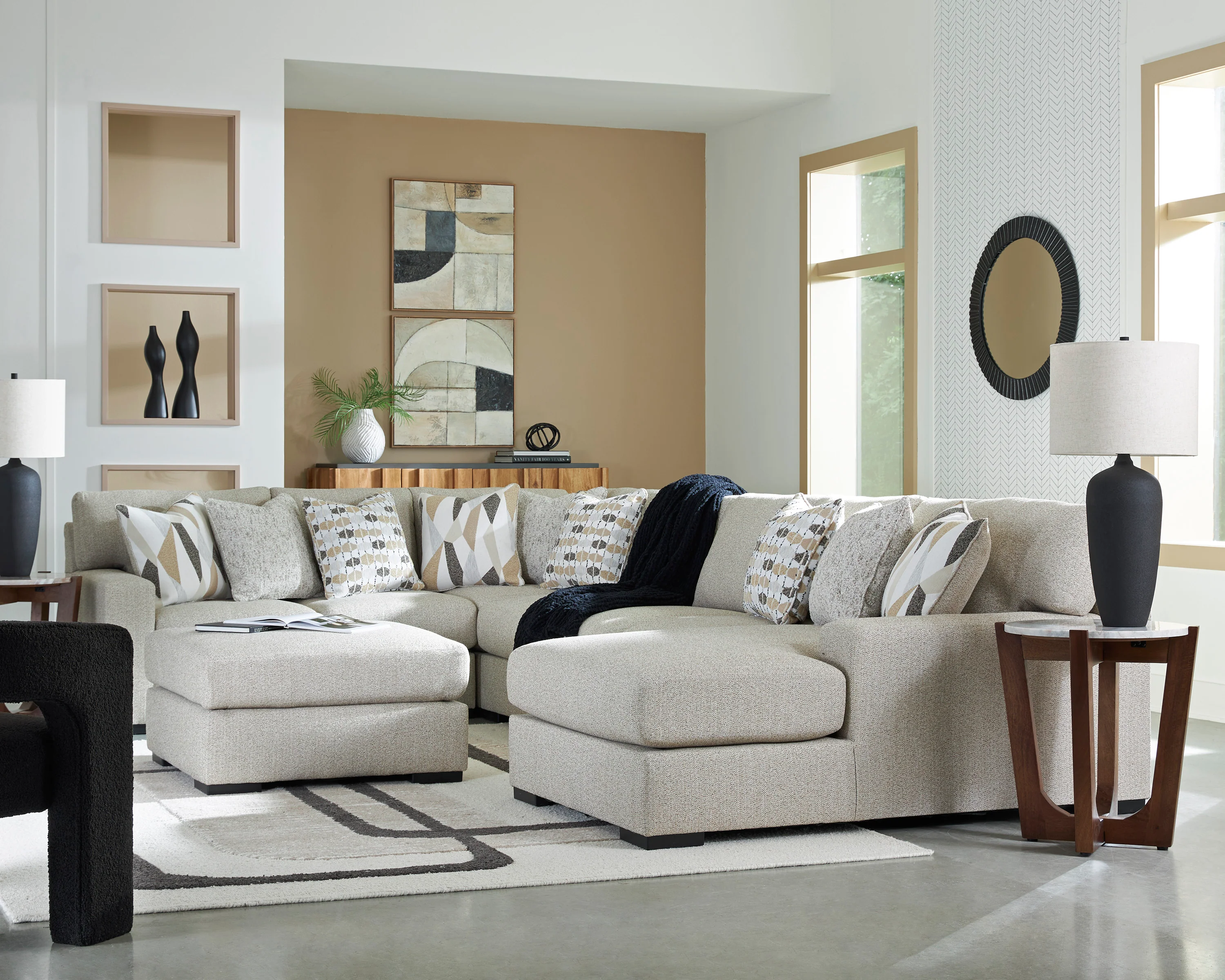 Laurelgrove 5 piece Sectional Sofa Set - Image 3
