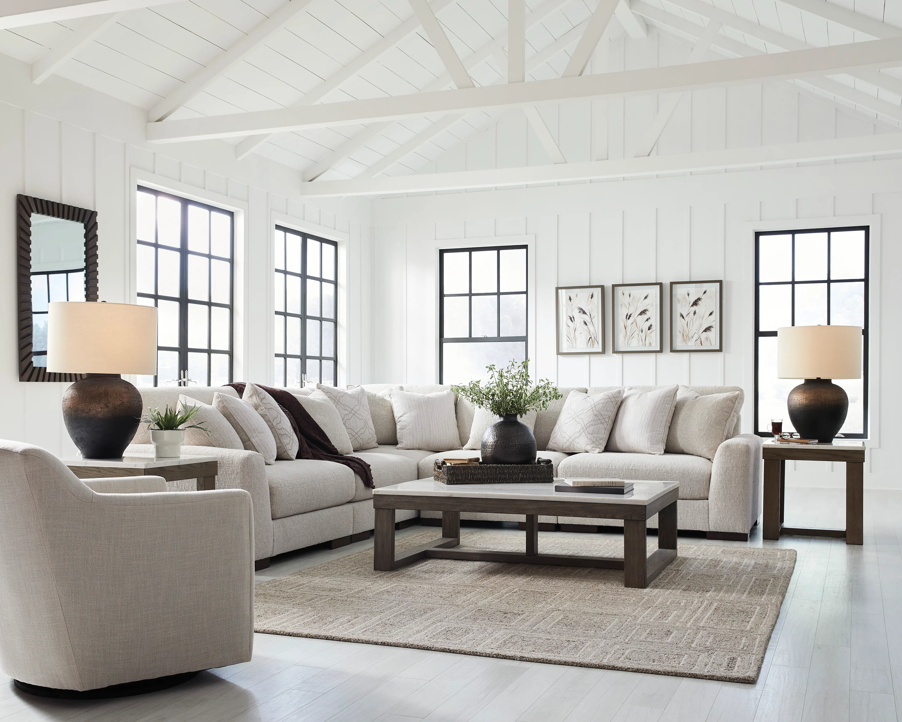 Cavella 5-piece Sectional Sofa Set - Image 10