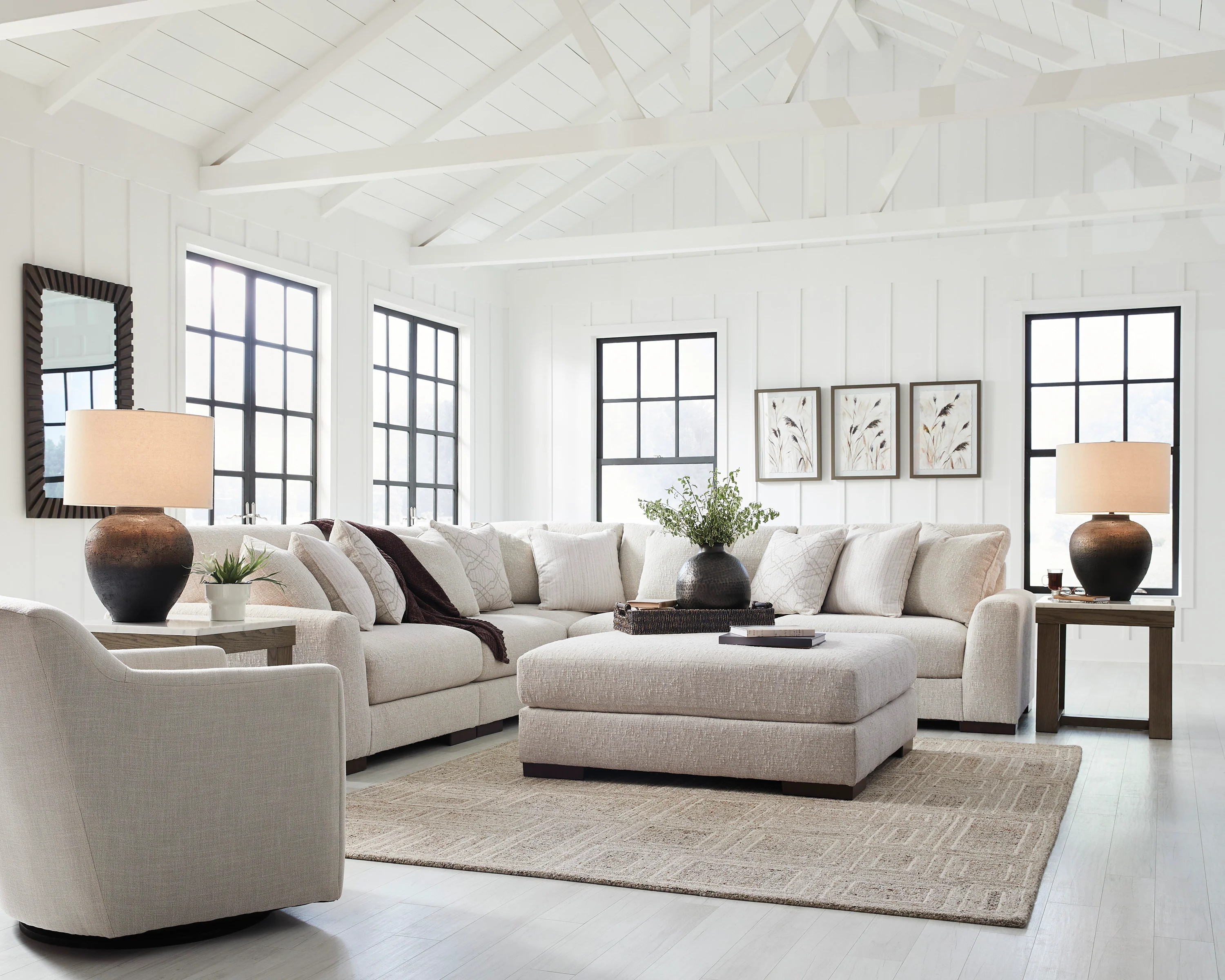 Cavella 5-piece Sectional Sofa Set - Image 6