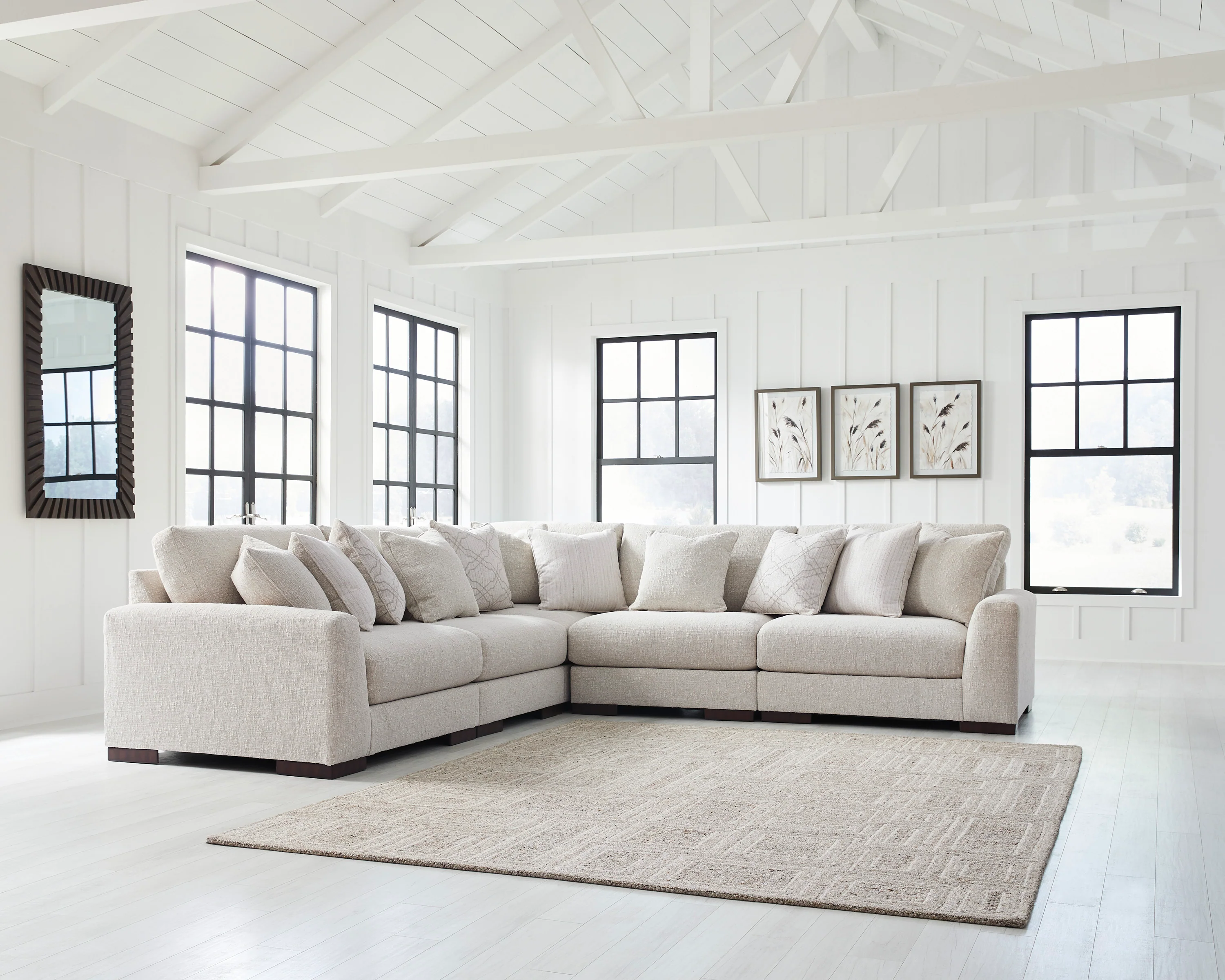 Cavella 5-piece Sectional Sofa Set - Image 7