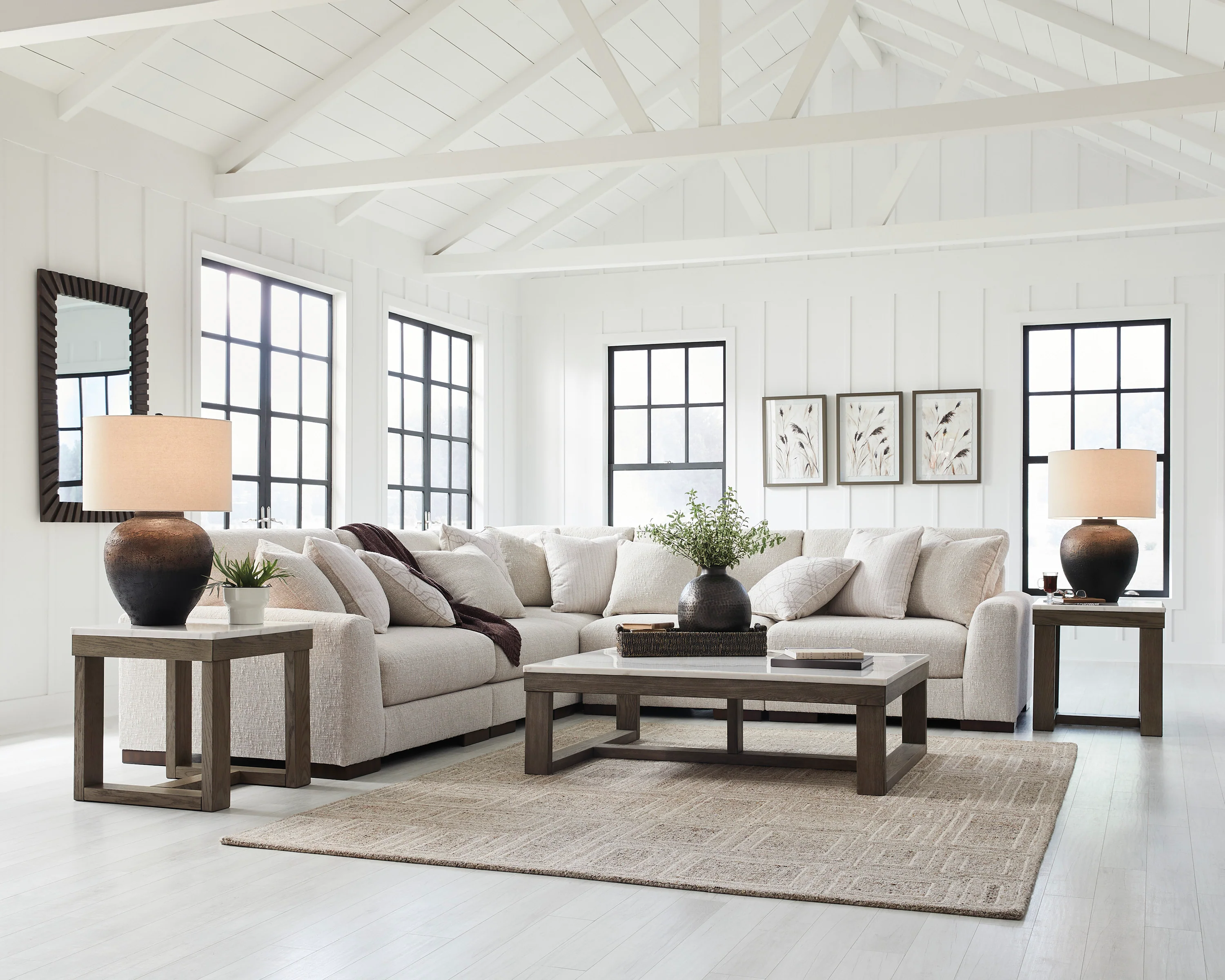 Cavella 5-piece Sectional Sofa Set - Image 8