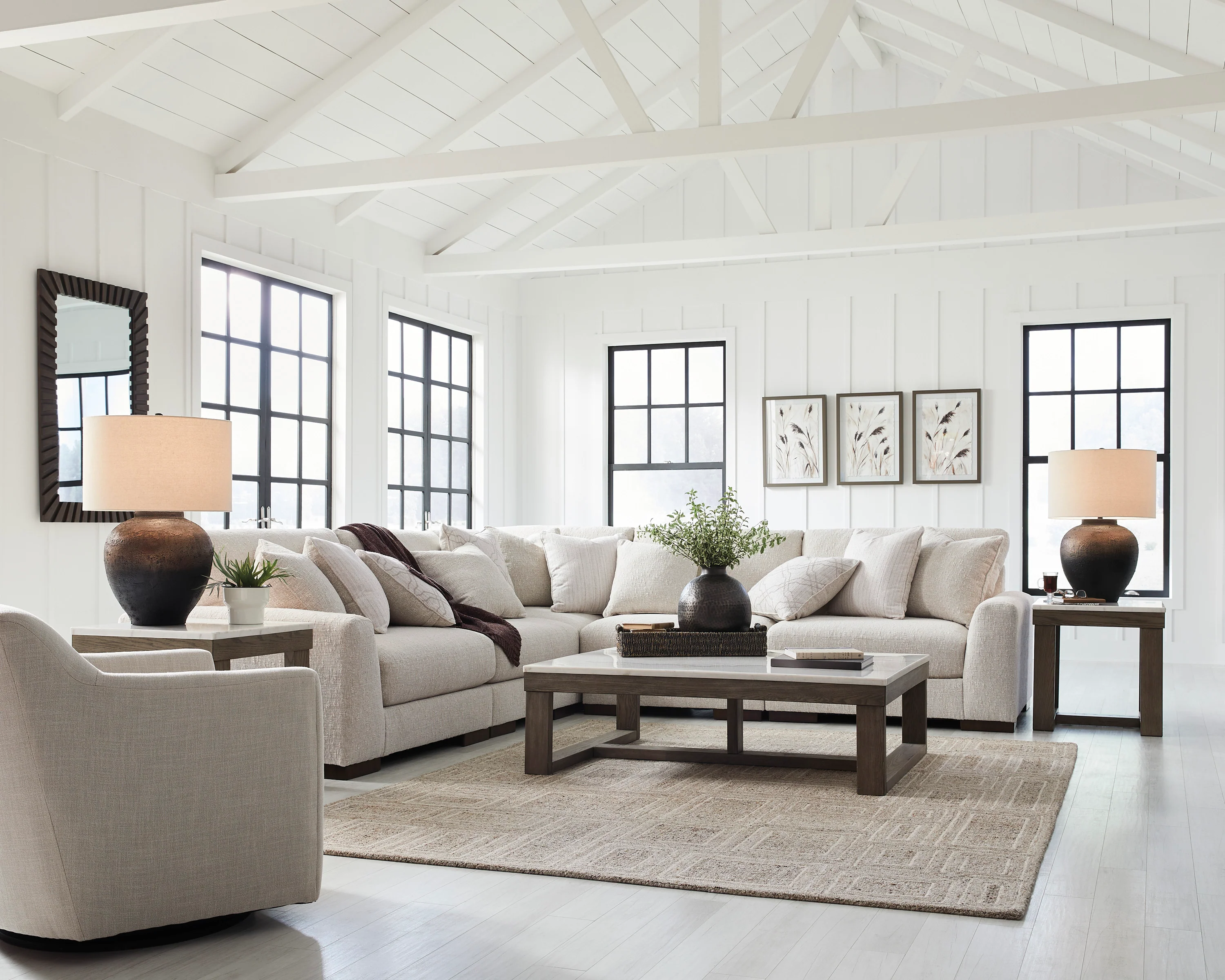 Cavella 5-piece Sectional Sofa Set - Image 9