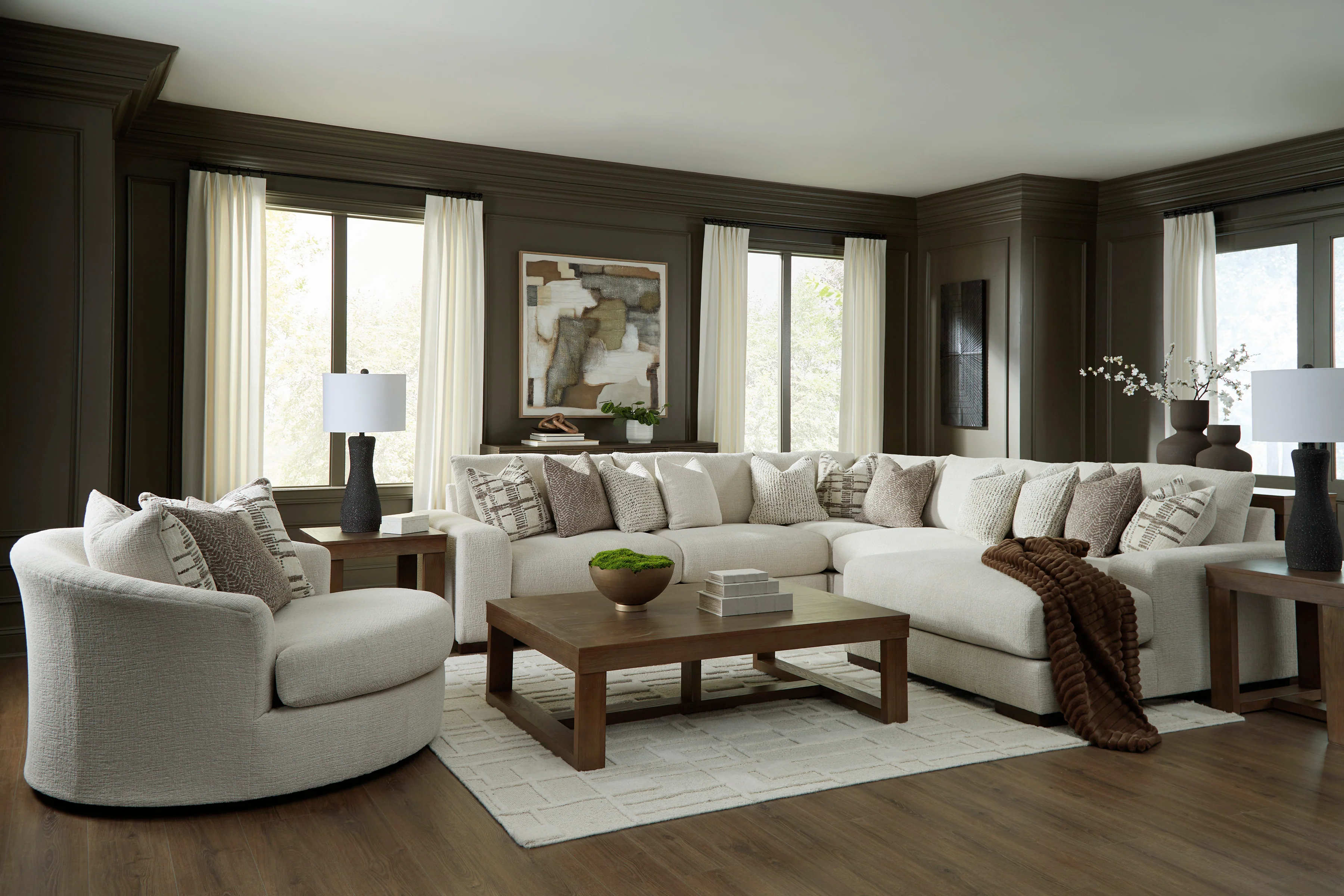 Barrelton 5 piece sectional Sofa Set - Image 10