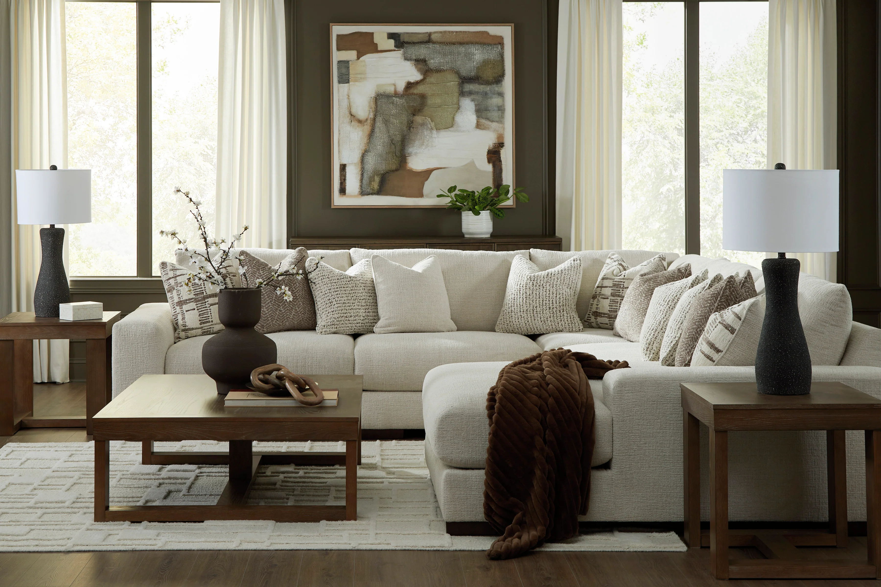 Barrelton 5 piece sectional Sofa Set - Image 11