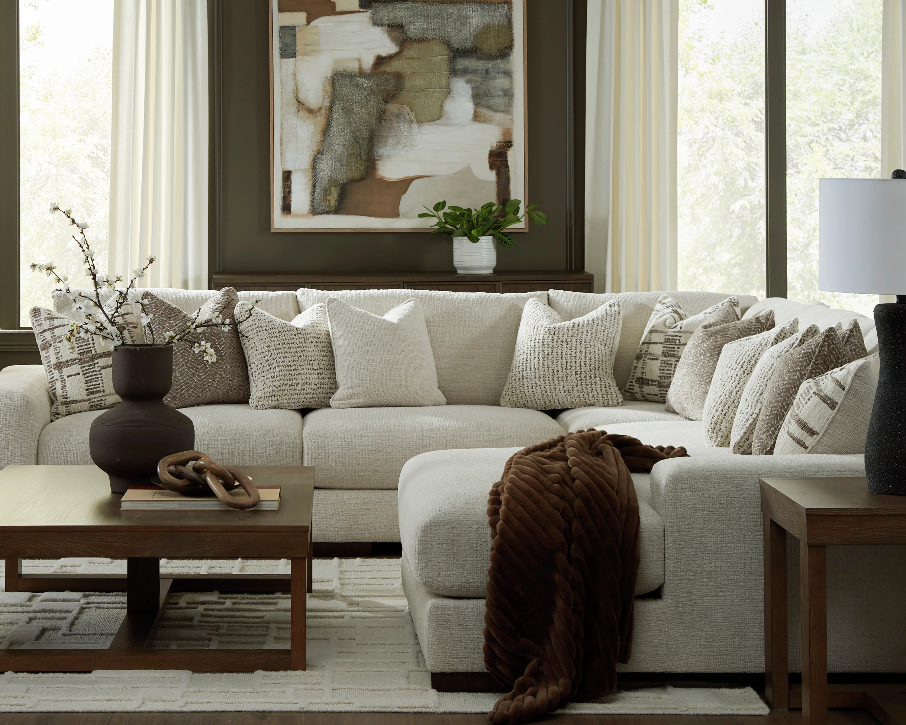 Barrelton 5 piece sectional Sofa Set - Image 12