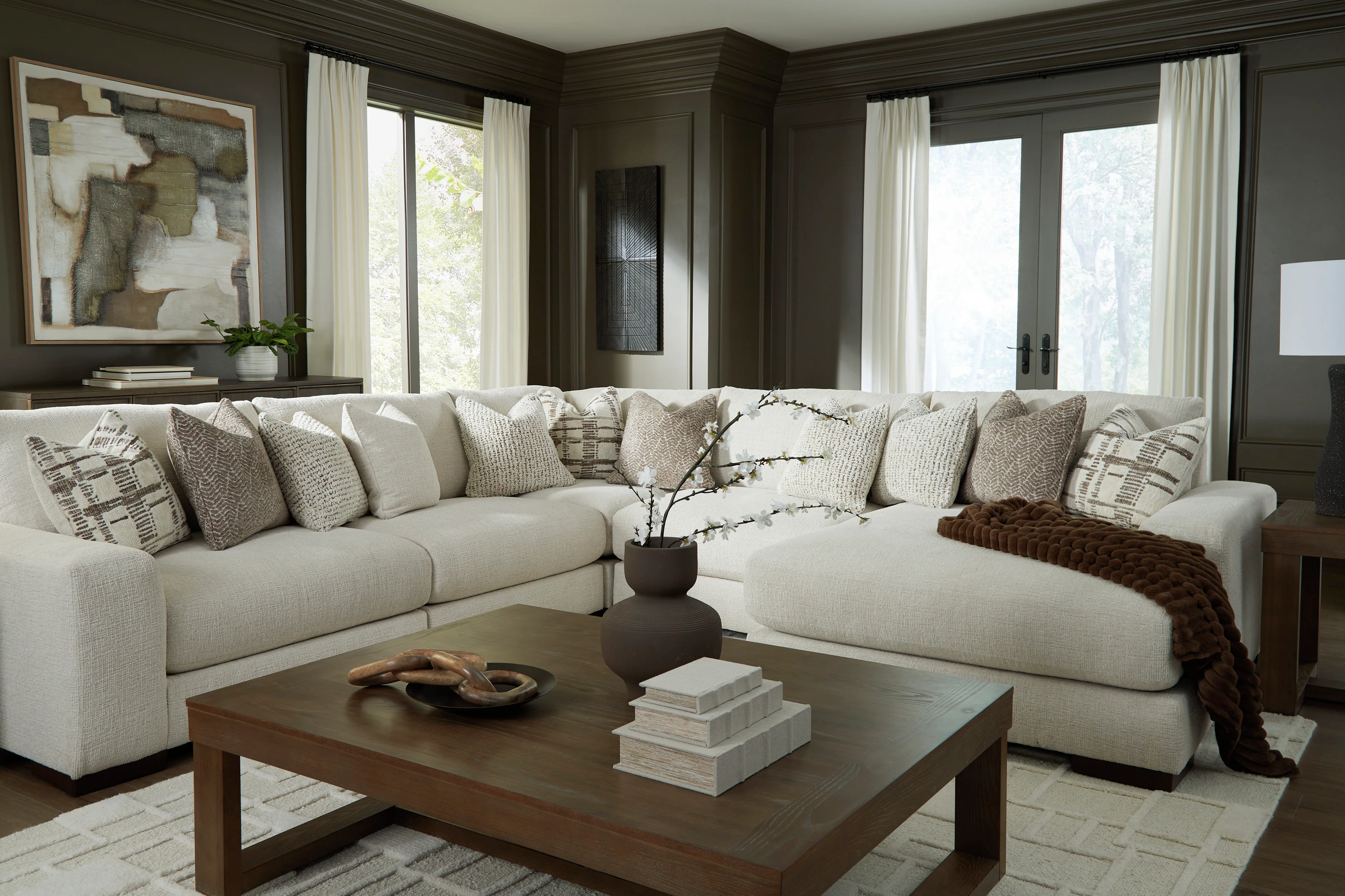 Barrelton 5 piece sectional Sofa Set - Image 13