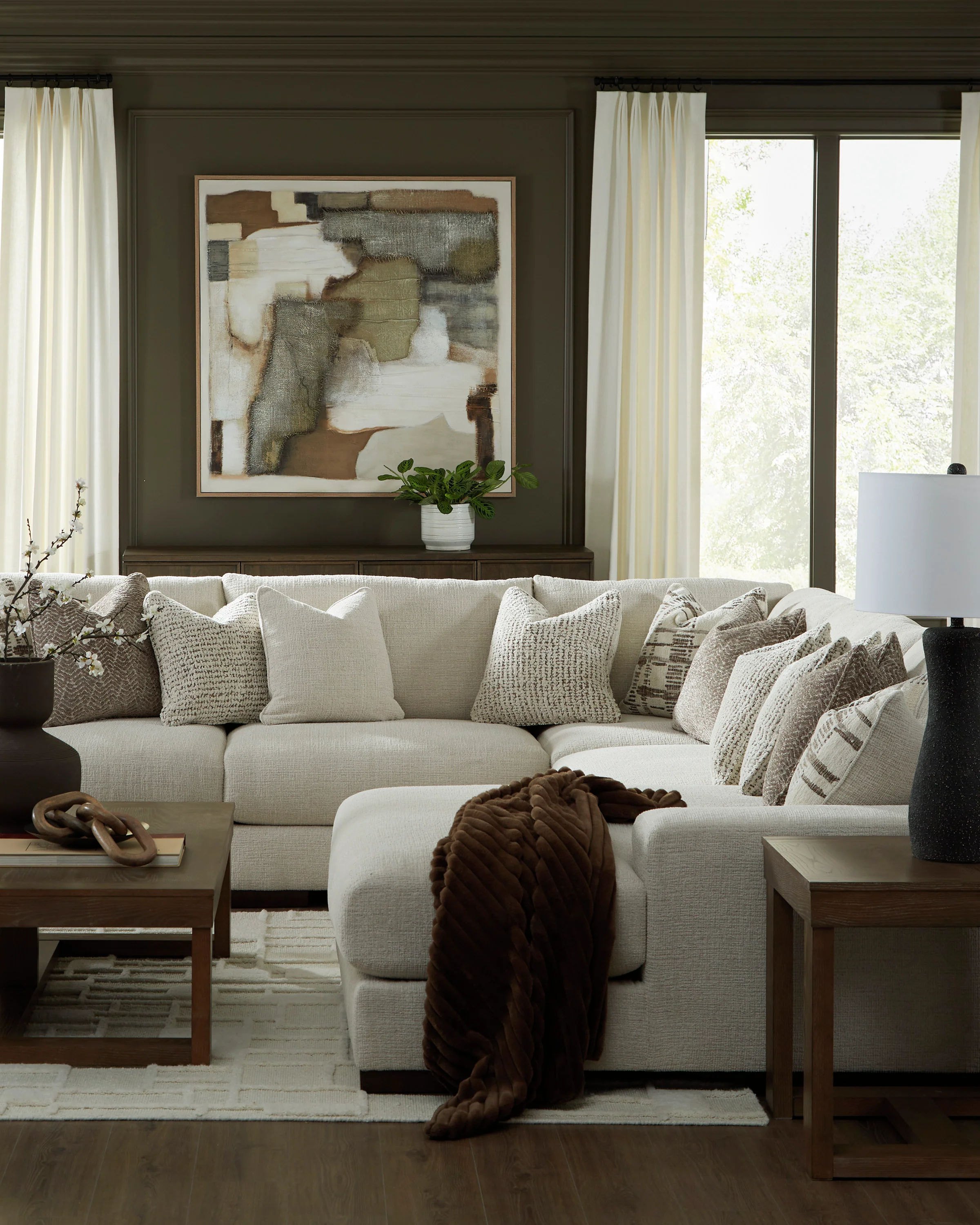 Barrelton 5 piece sectional Sofa Set - Image 14