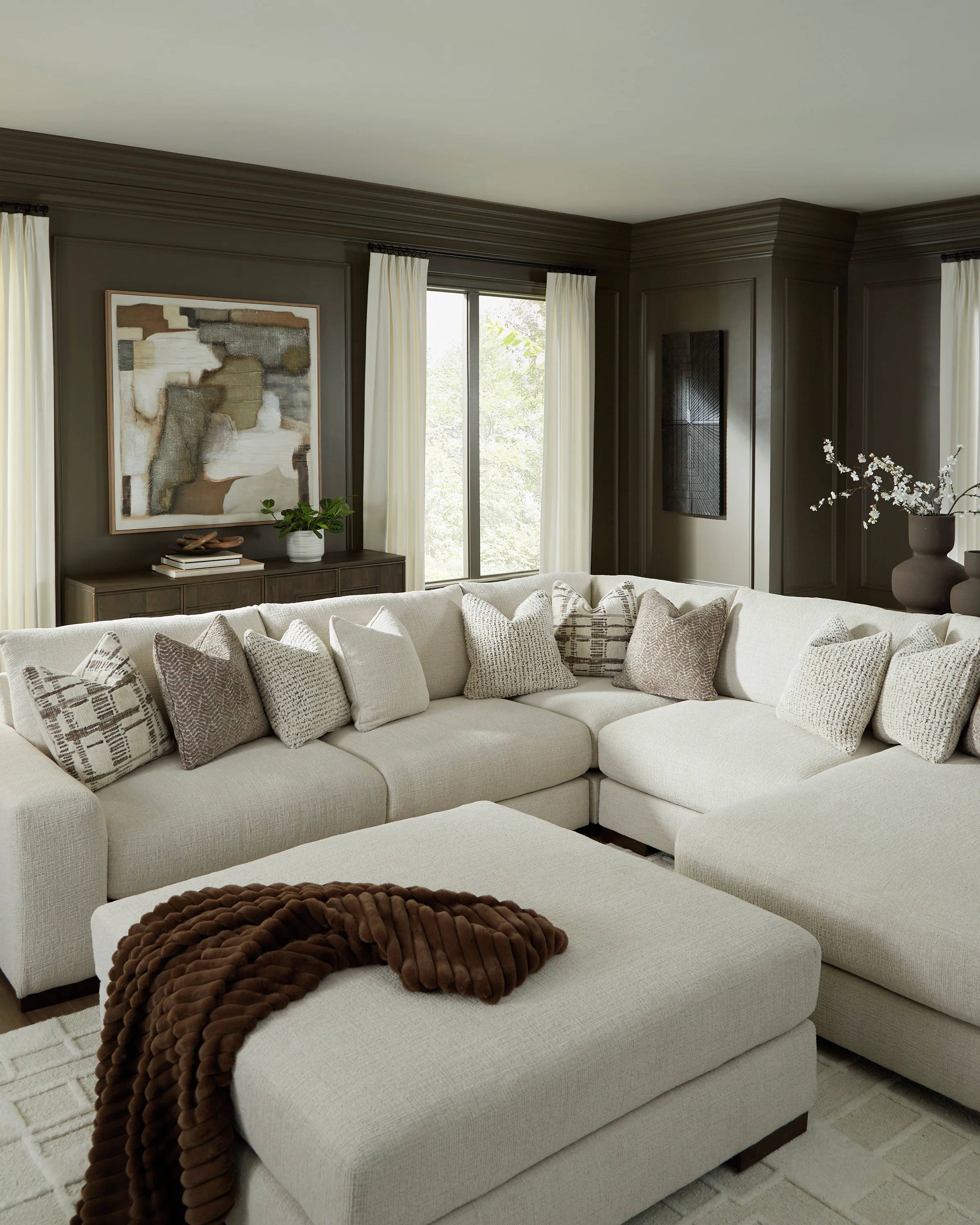 Barrelton 5 piece sectional Sofa Set - Image 15