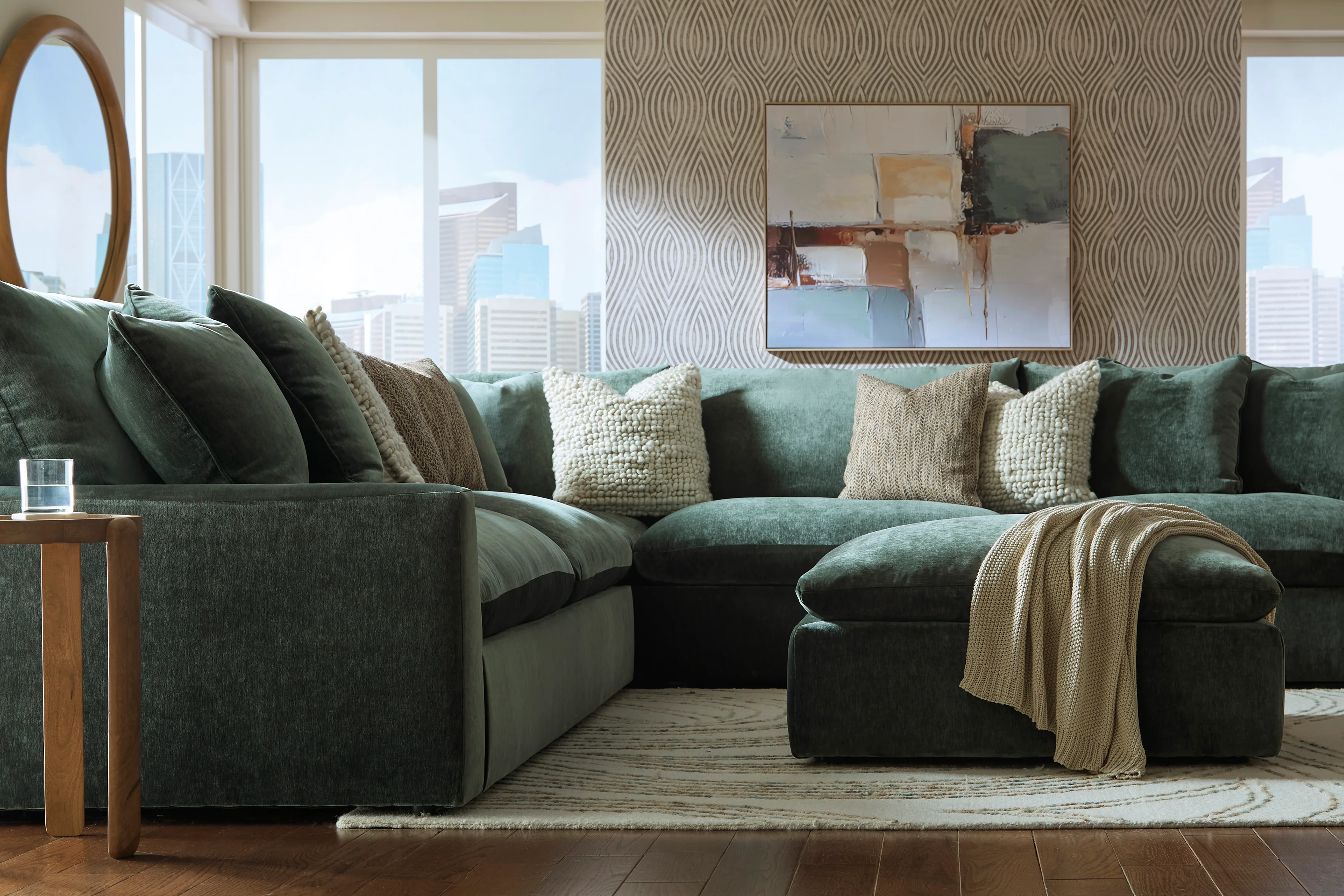 Carriage 3-piece Sectional Sofa Set - Image 15