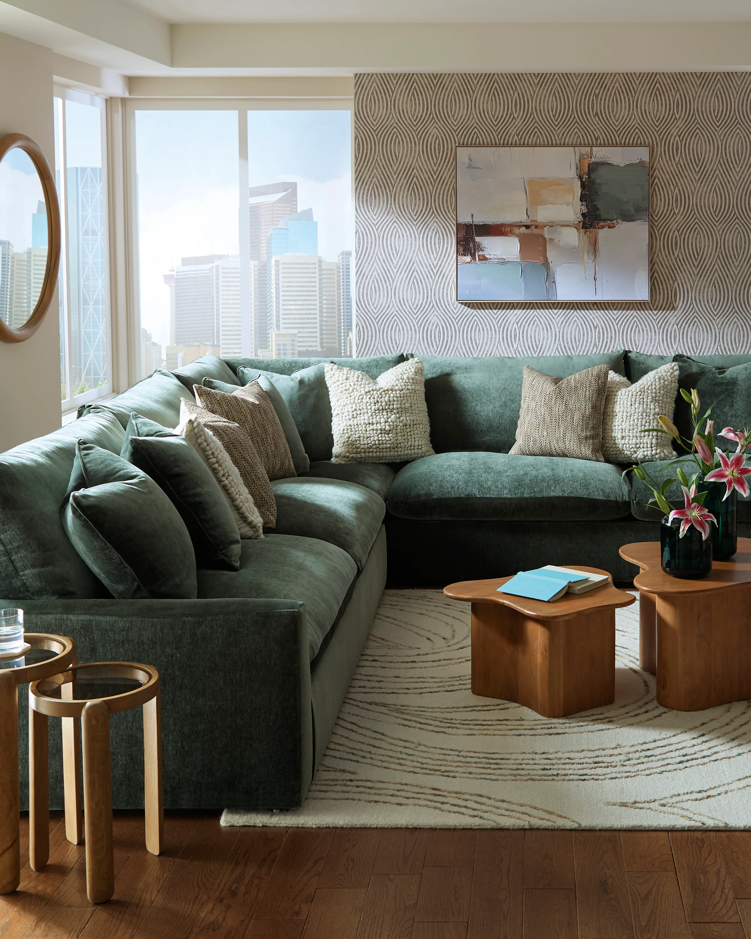 Carriage 3-piece Sectional Sofa Set - Image 16
