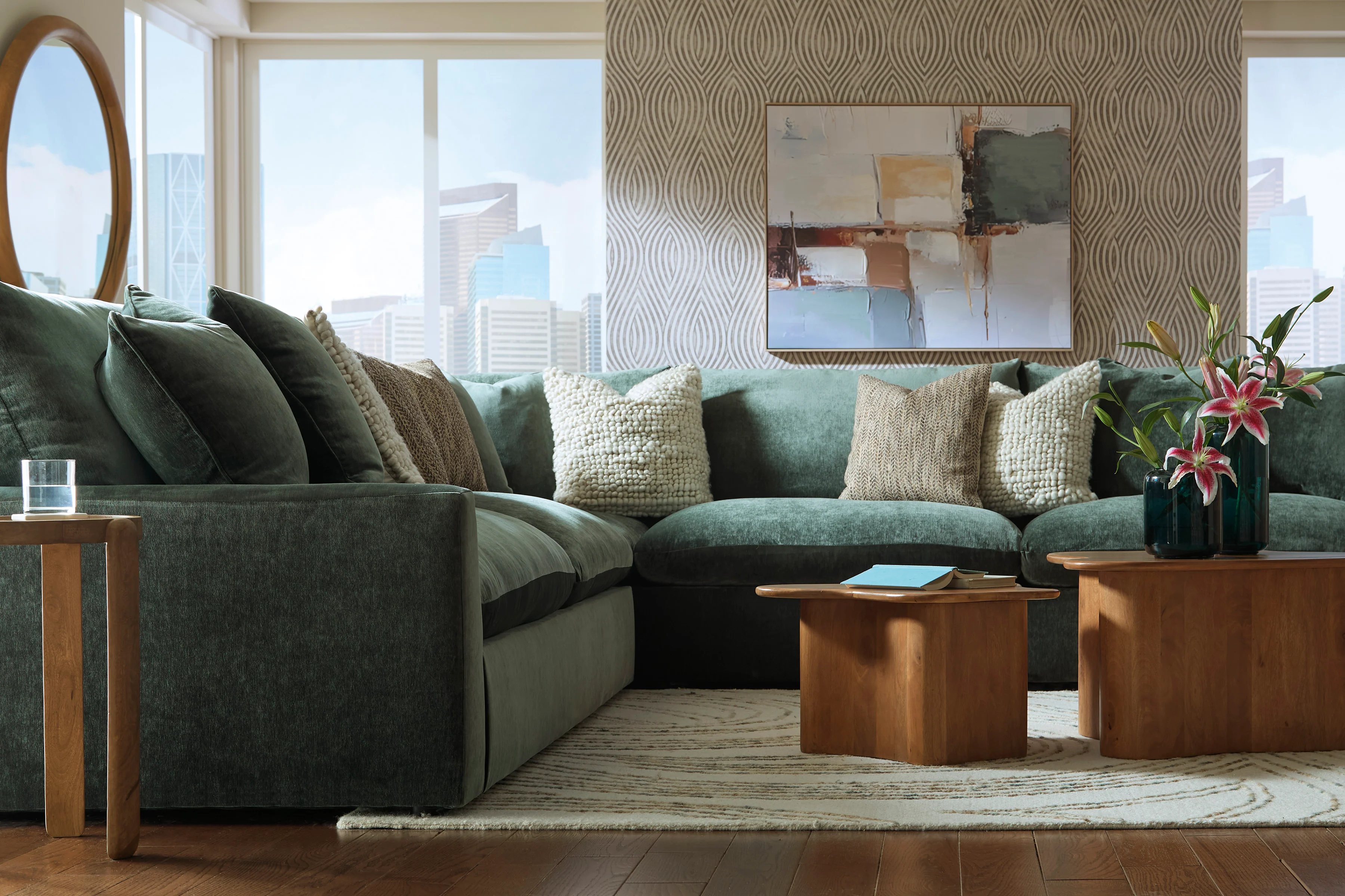 Carriage 3-piece Sectional Sofa Set - Image 17