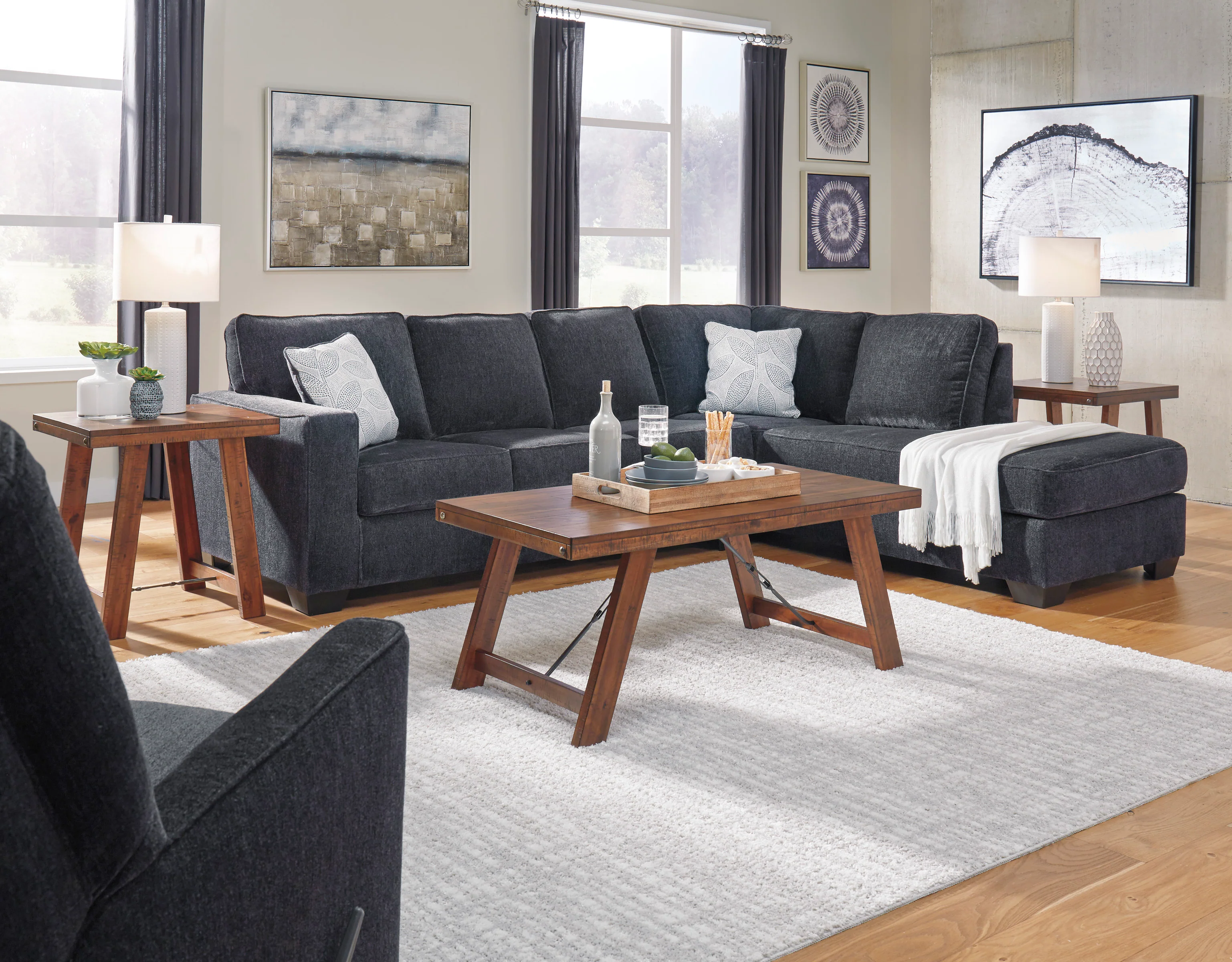 Altari 2 Piece Sectional Sofa Set - Image 12