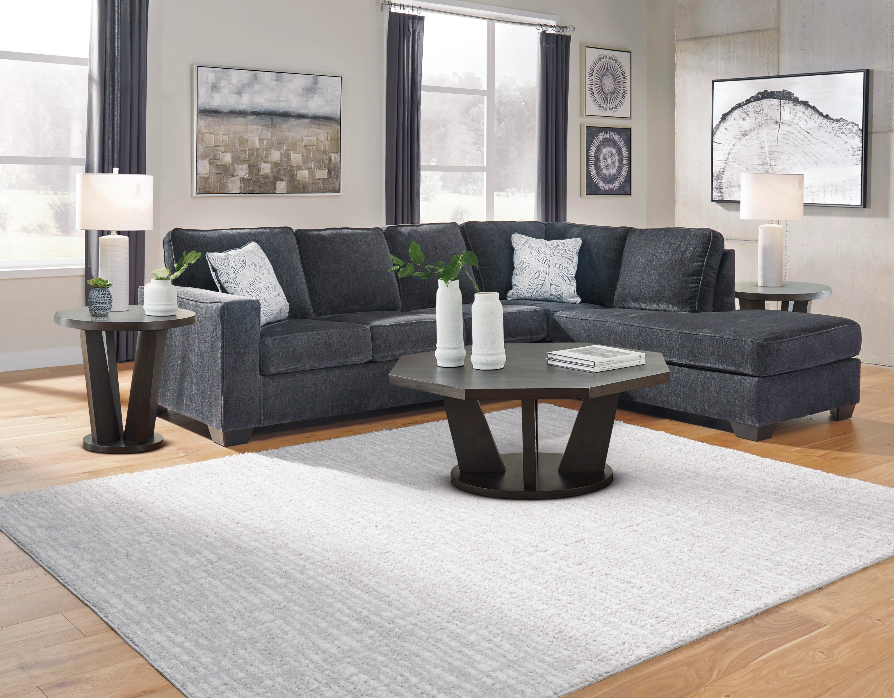 Altari 2 Piece Sectional Sofa Set - Image 4