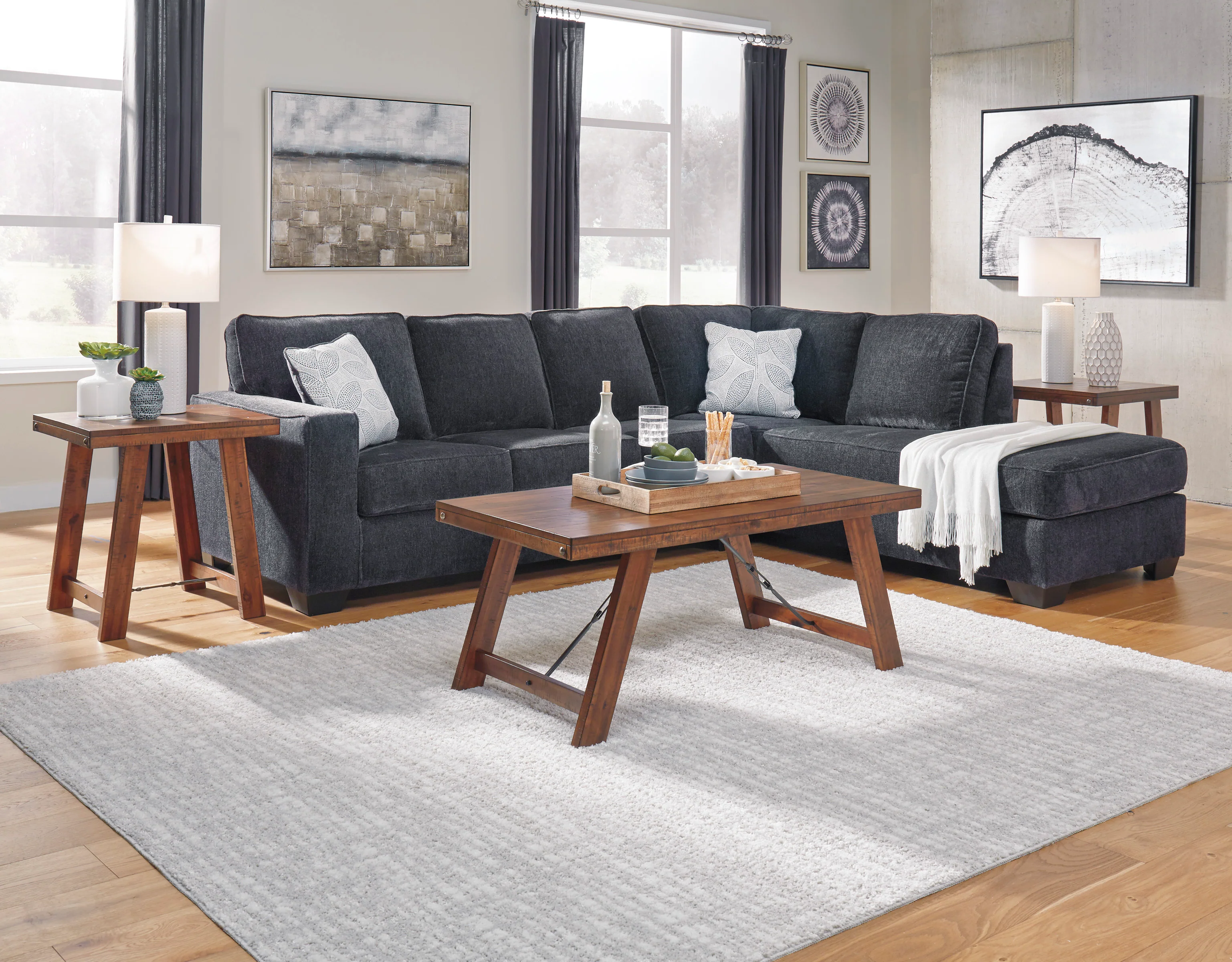 Altari 2 Piece Sectional Sofa Set - Image 7