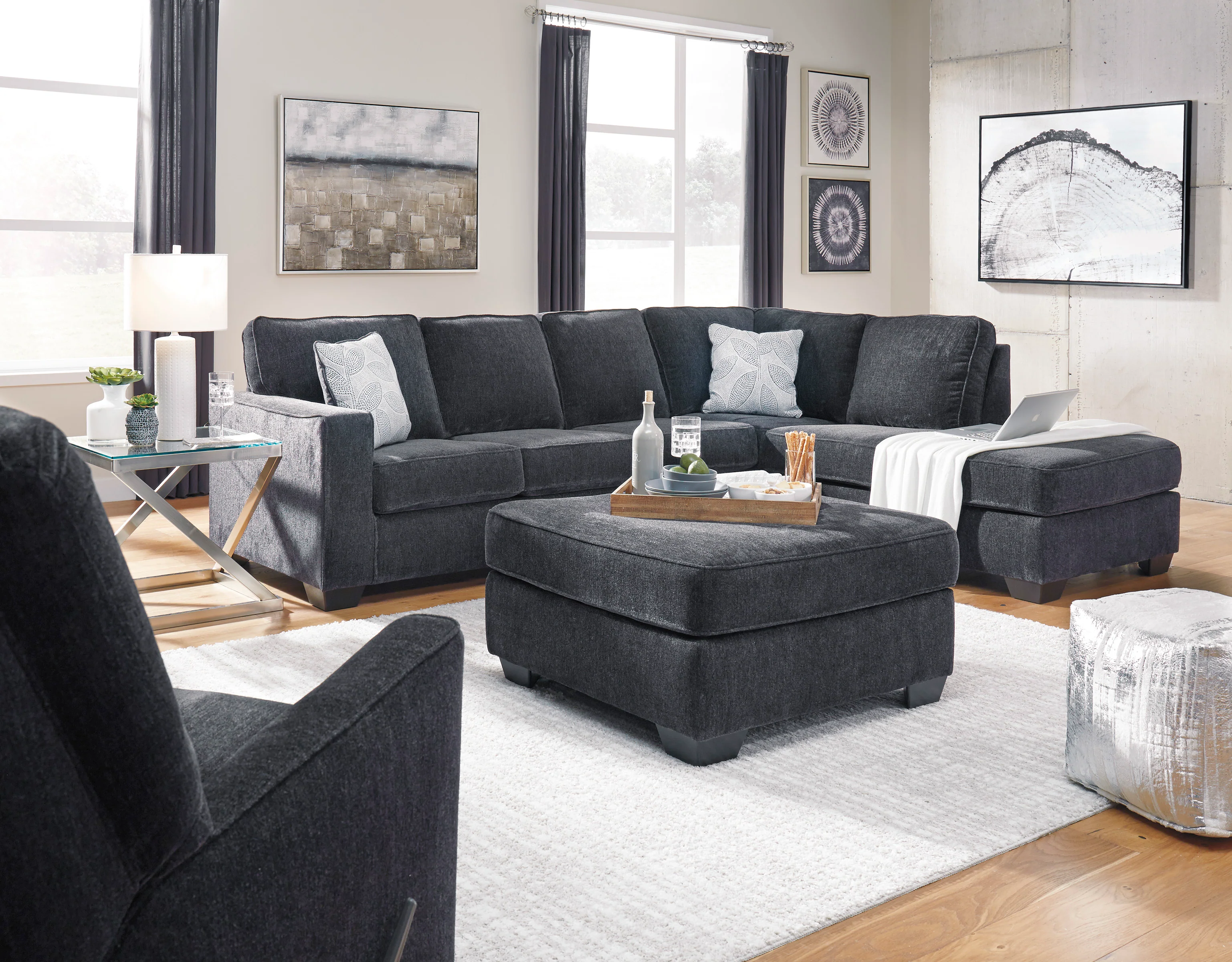 Altari 2 Piece Sectional Sofa Set - Image 9