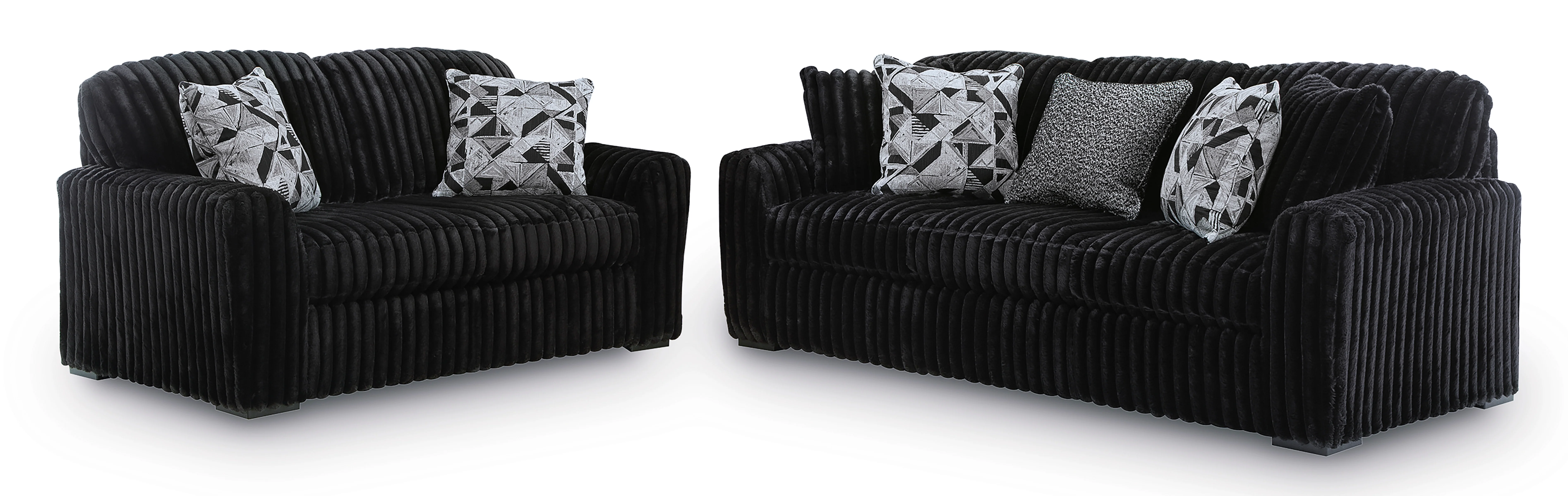 Midnight-Madness Sofa Set (3+2+1) - Image 11