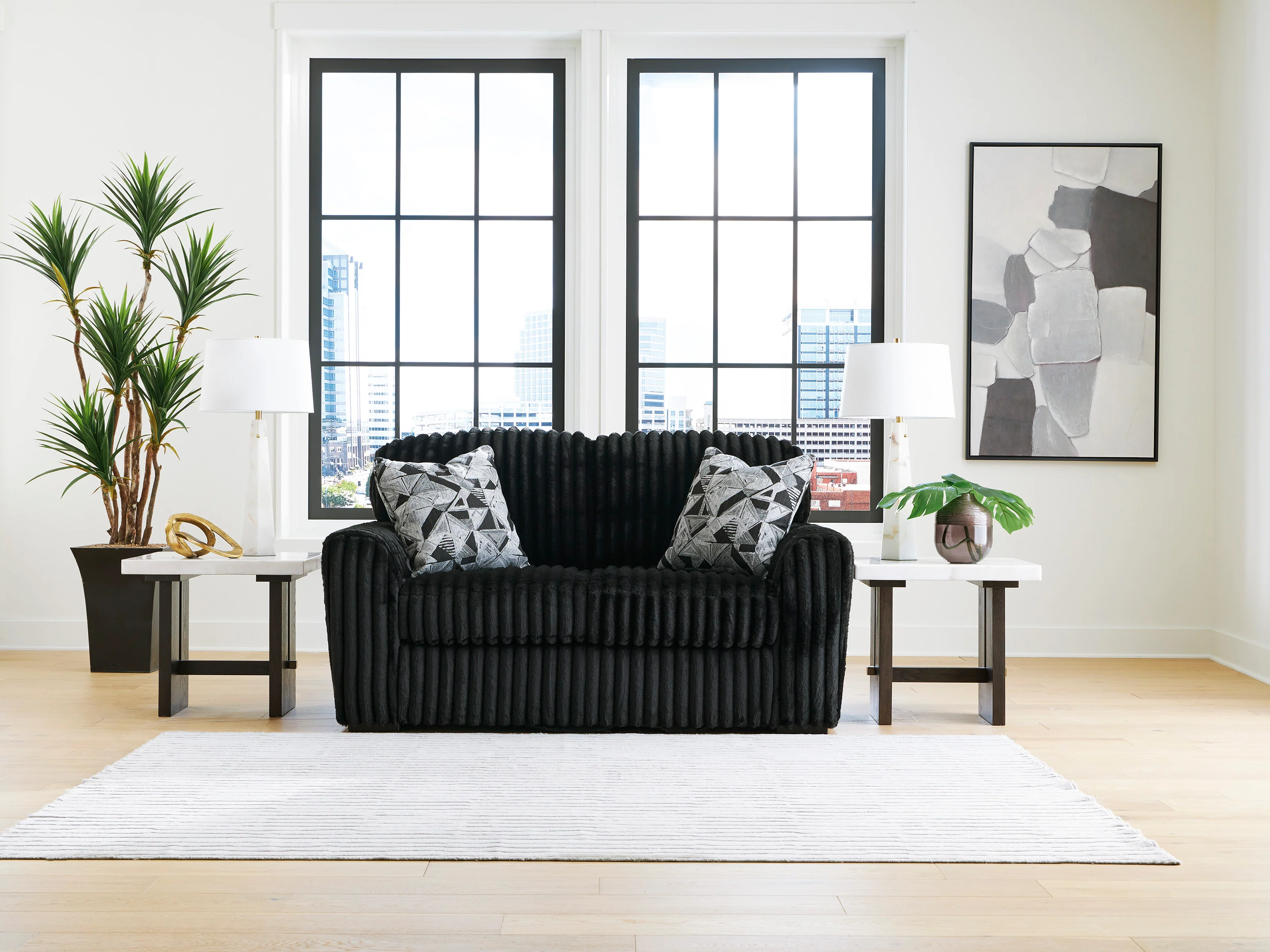 Midnight-Madness Sofa Set (3+2+1) - Image 18