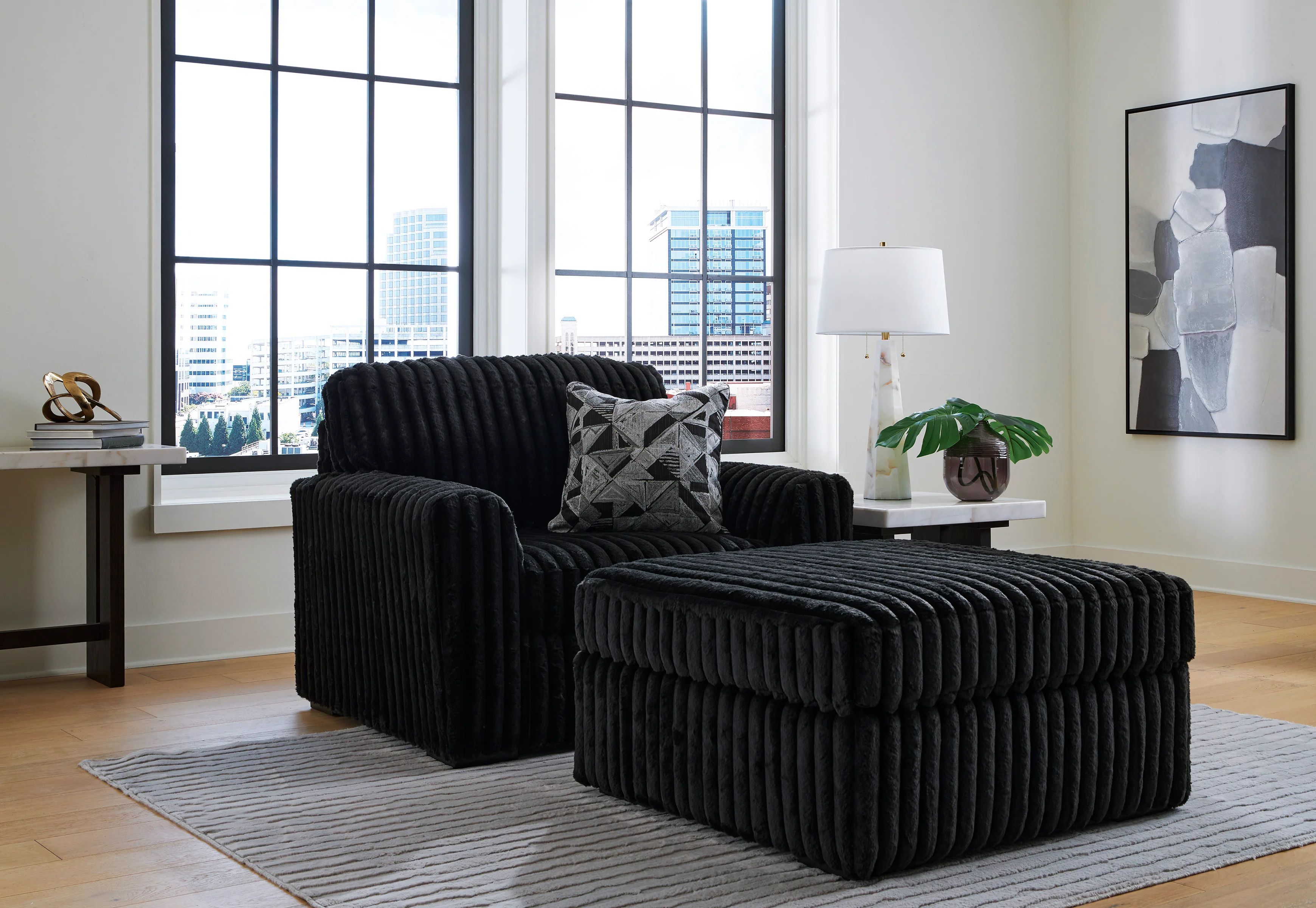 Midnight-Madness Sofa Set (3+2+1) - Image 23