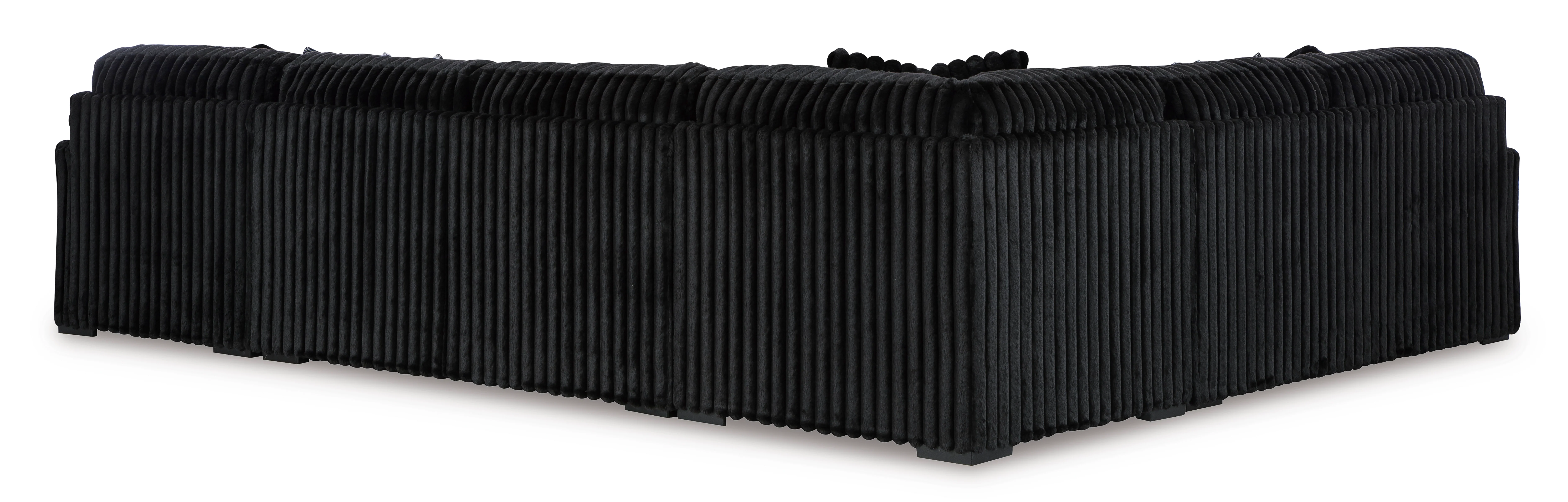 Midnight-Madness 4-piece Sectional Sofa Set - Image 3