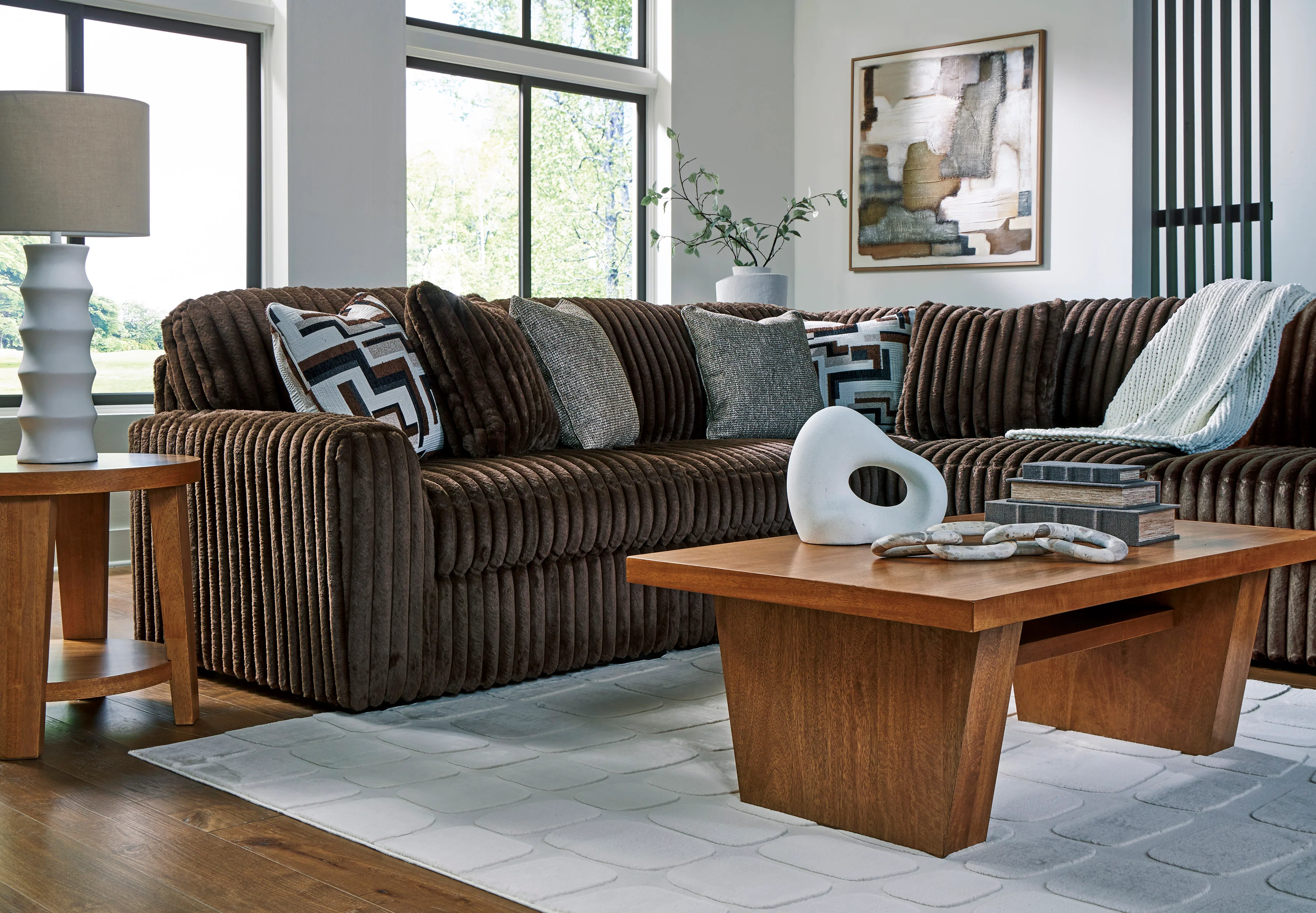 Midnight-Madness 3-piece Sectional Sofa Set - Image 12