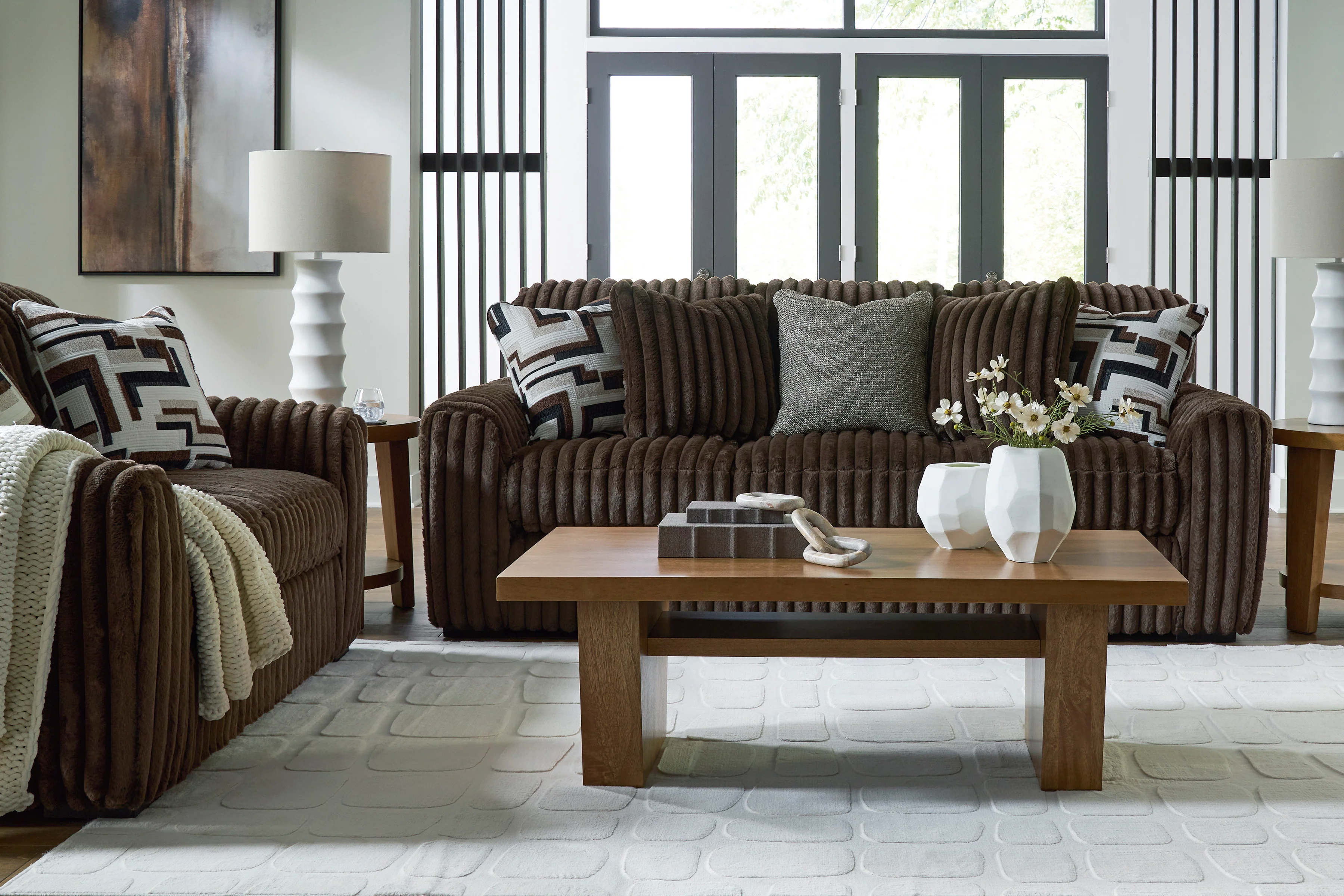 Midnight-Madness Sofa Set (3+2+1) - Image 11
