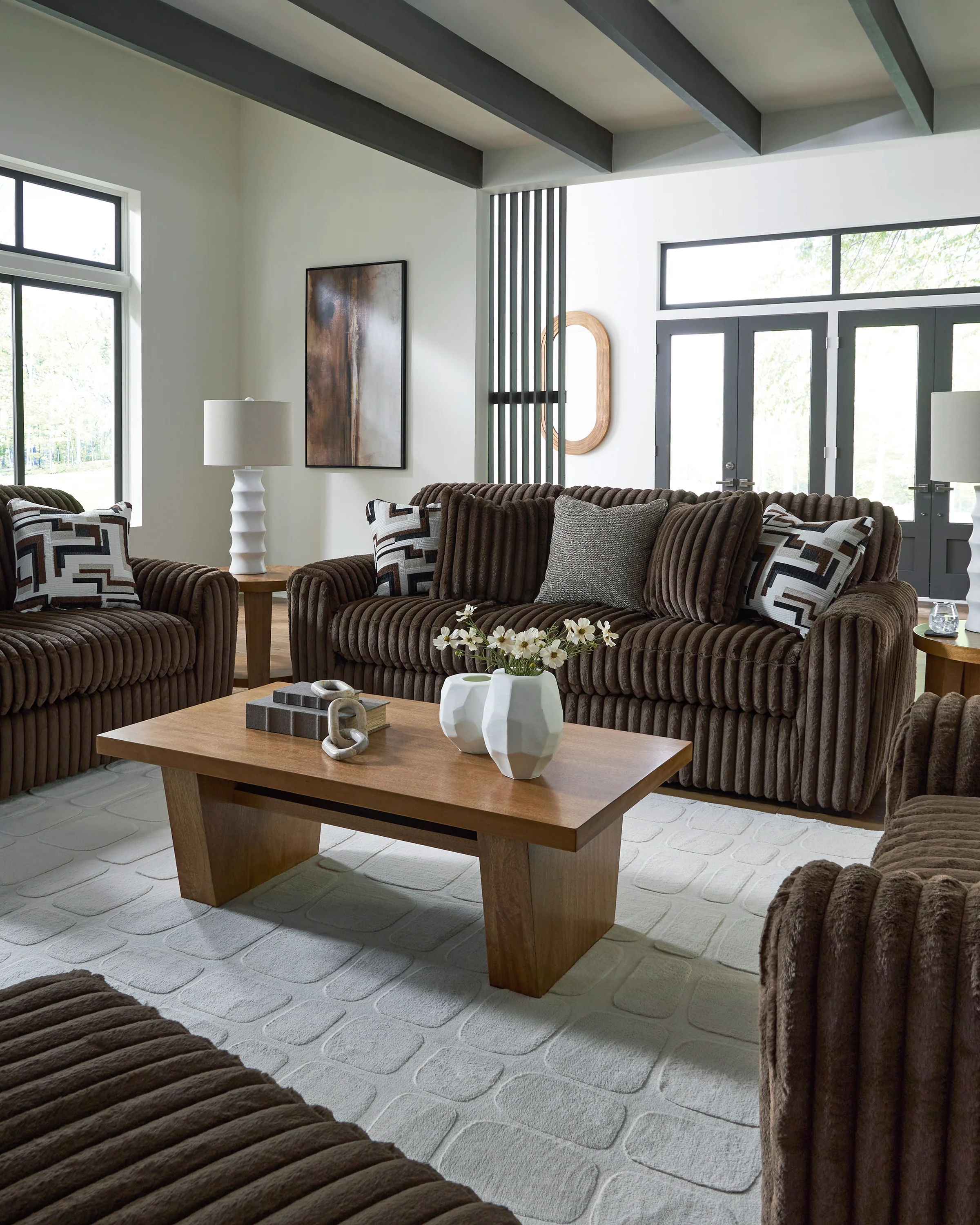 Midnight-Madness Sofa Set (3+2+1) - Image 14