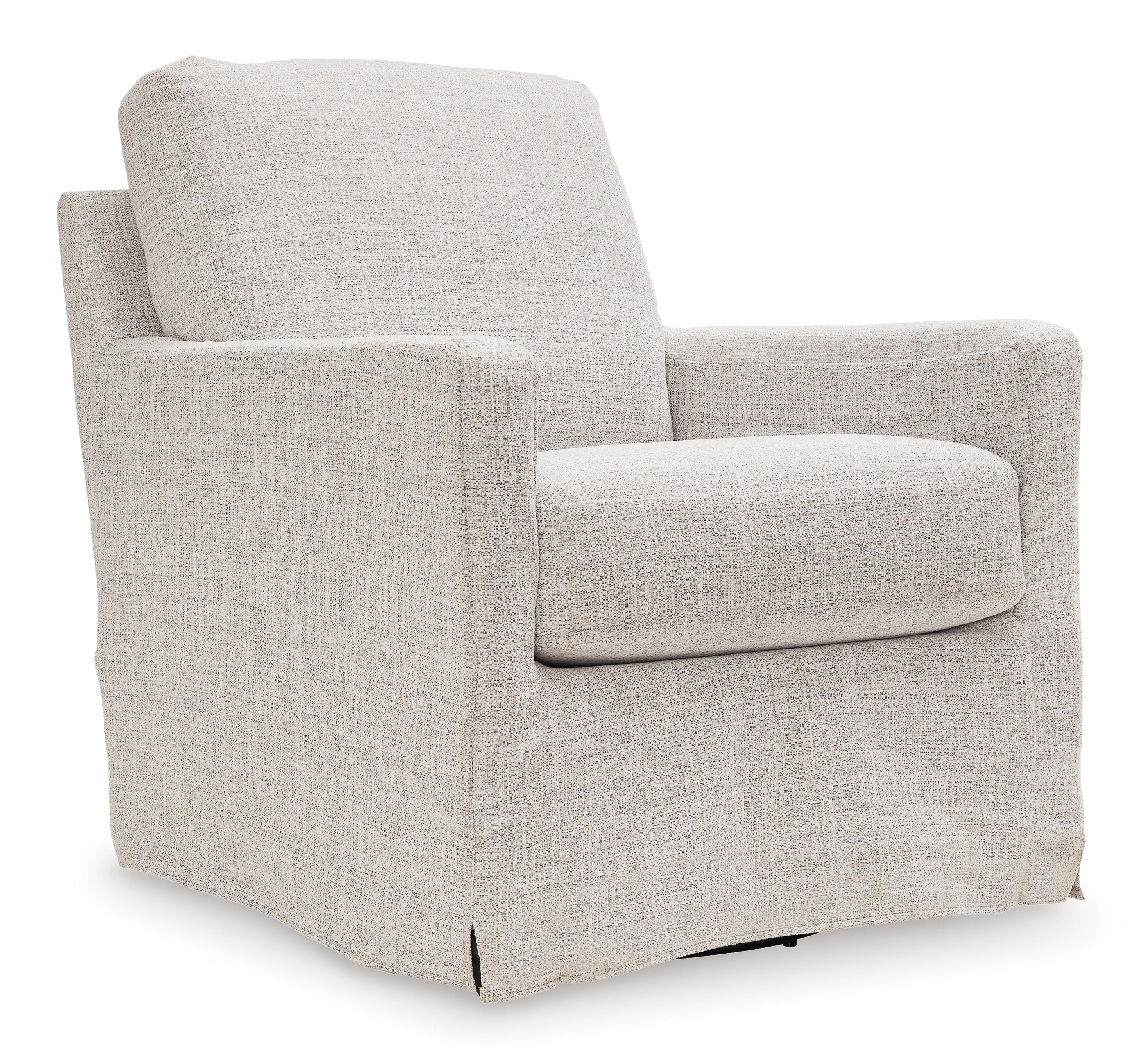 Nenana Next-Gen Nuvella Swivel Glider Accent Chair - Image 2