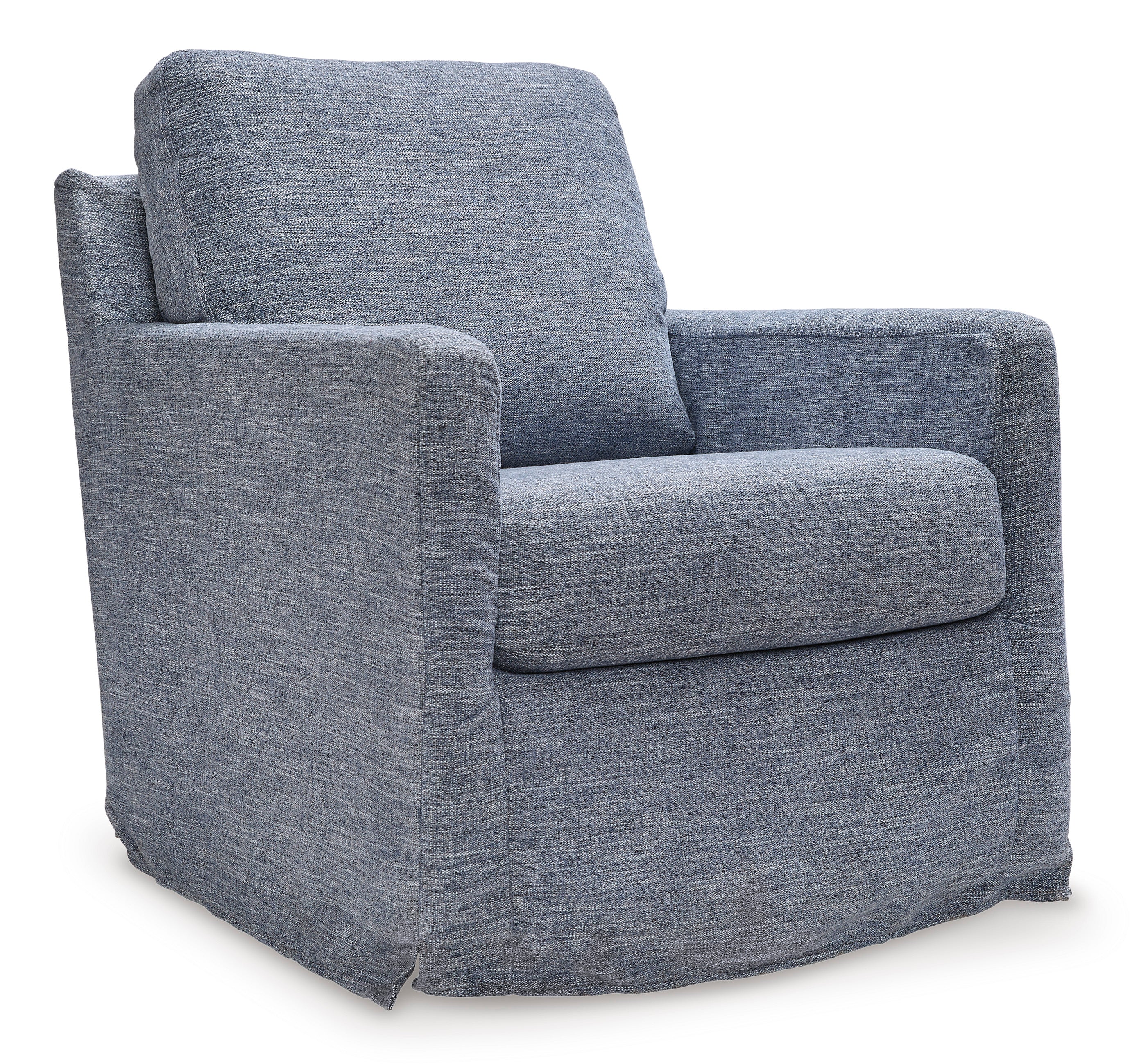 Nenana Next-Gen Nuvella Swivel Glider Accent Chair - Image 2
