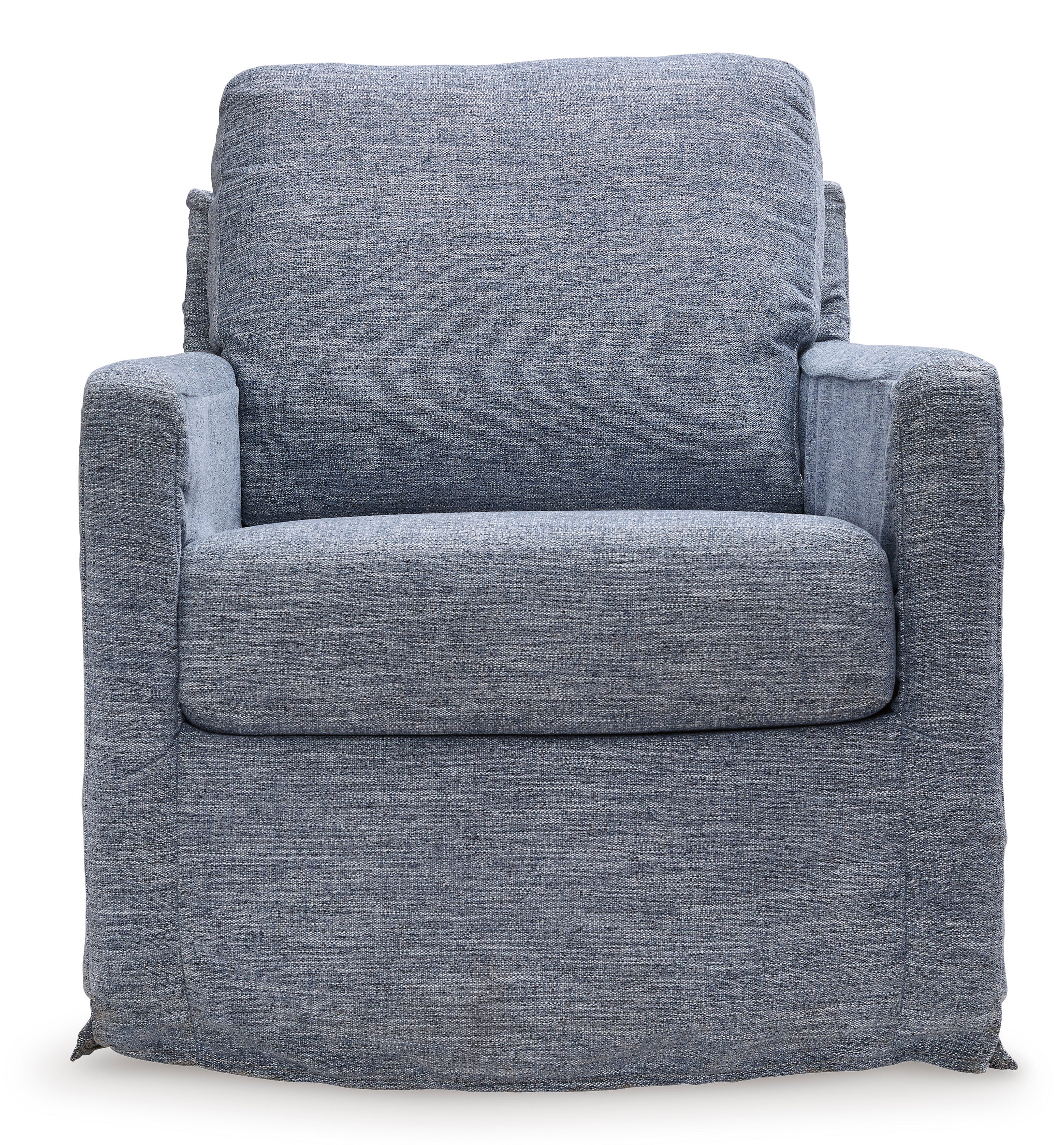 Nenana Next-Gen Nuvella Swivel Glider Accent Chair - Image 4