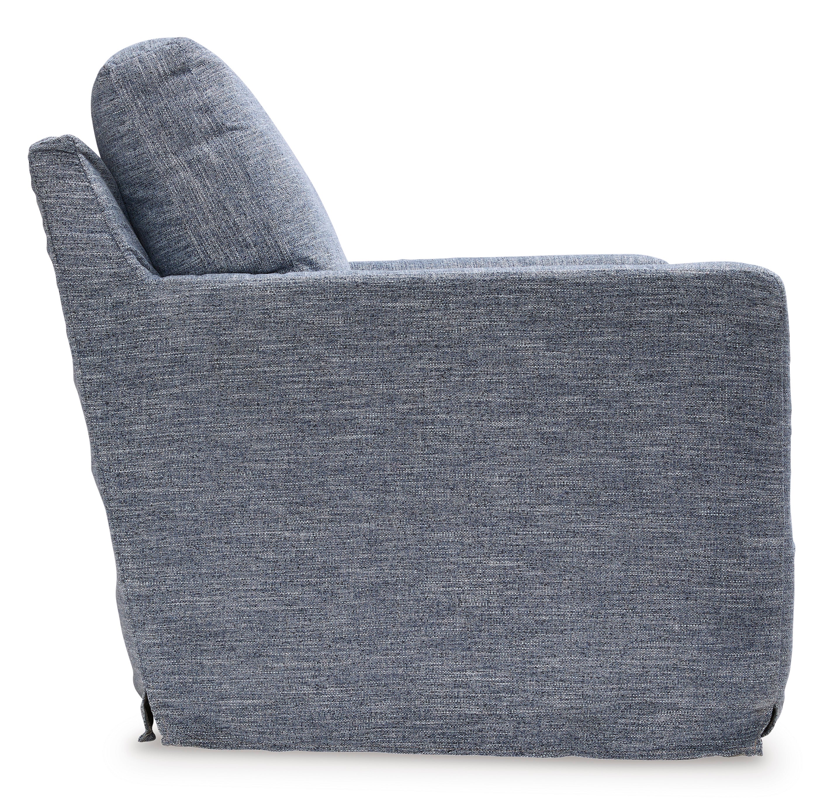 Nenana Next-Gen Nuvella Swivel Glider Accent Chair - Image 5