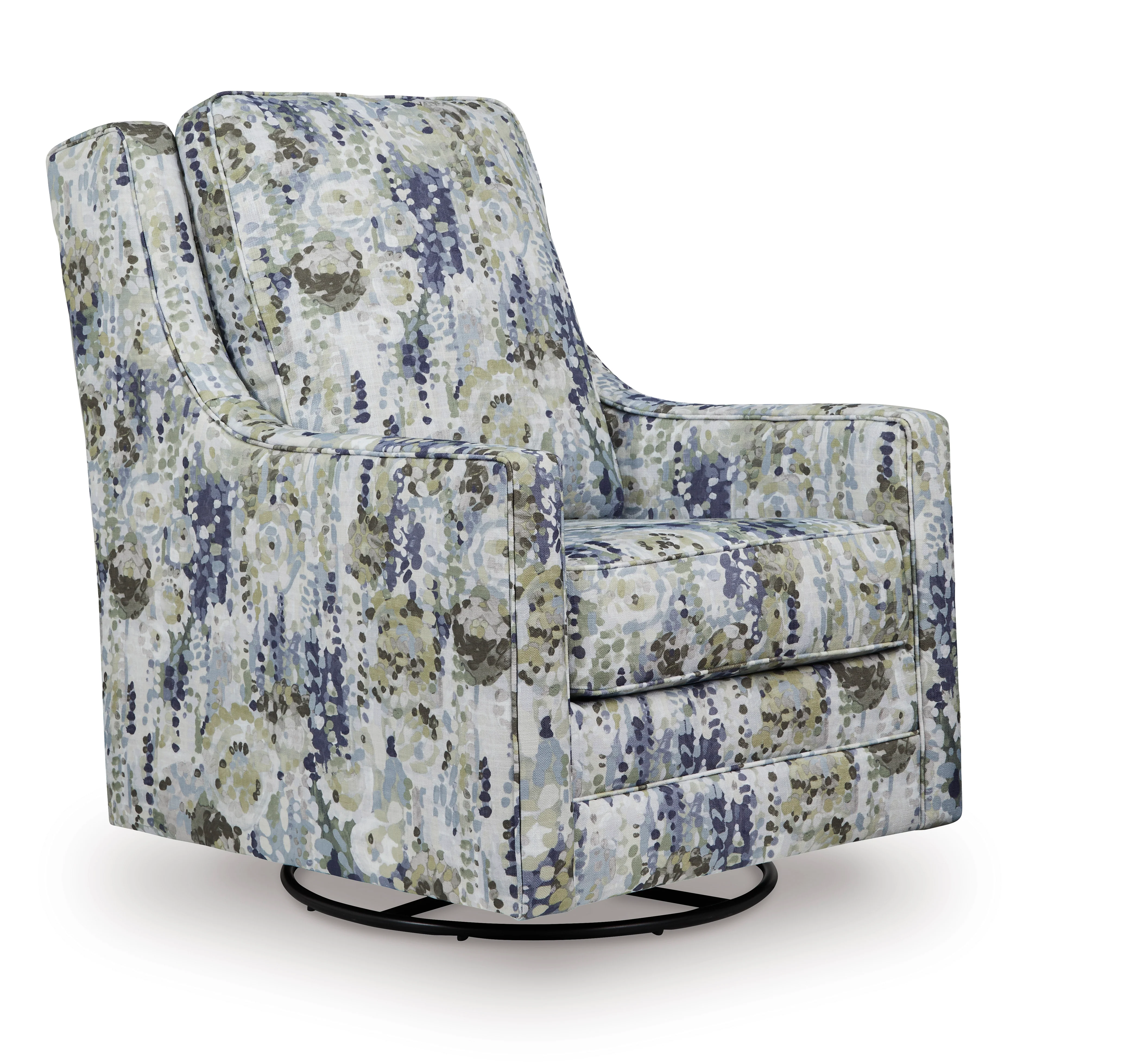 Dustinford Swivel Glider Accent Chair - Image 2