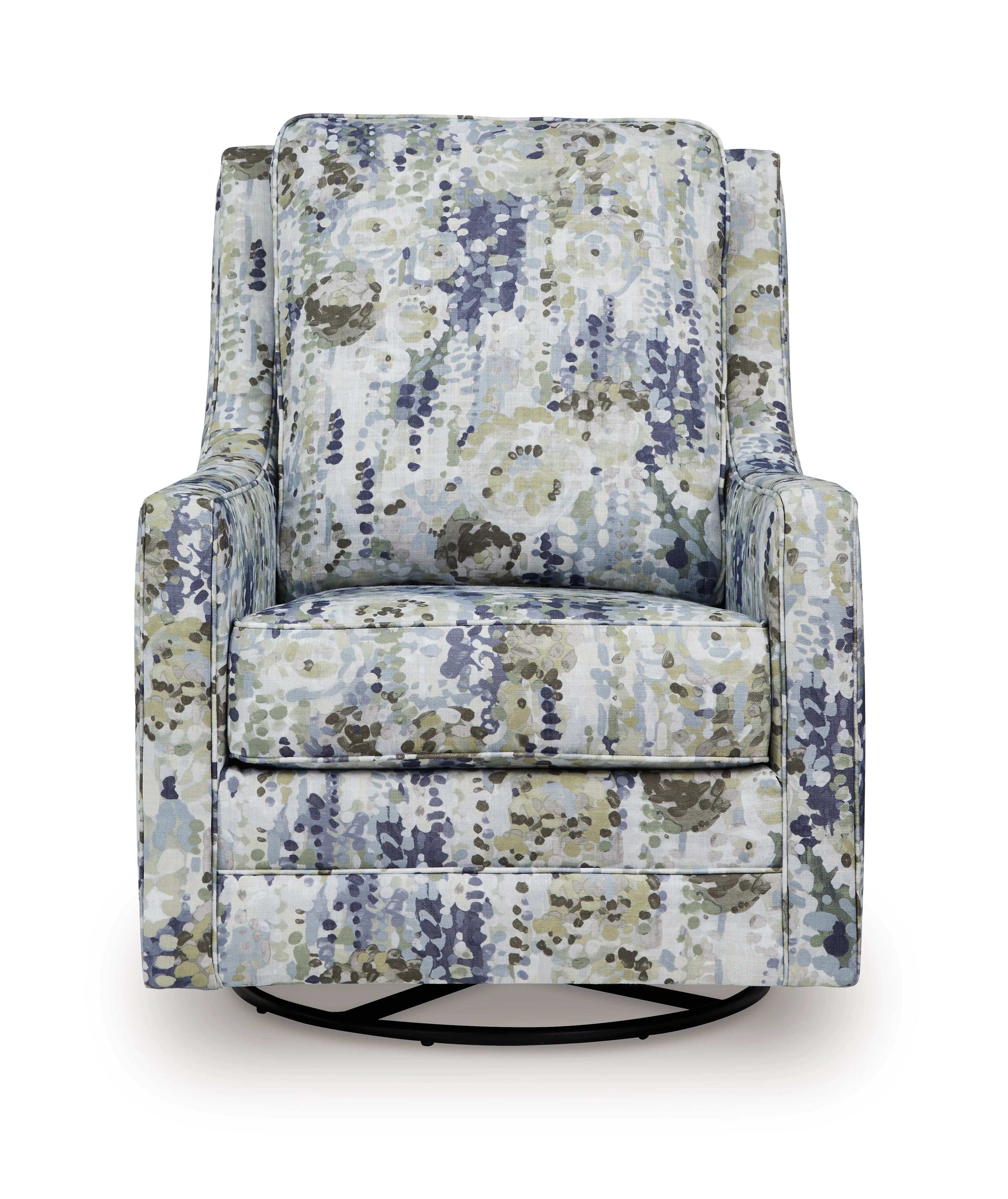 Dustinford Swivel Glider Accent Chair - Image 4