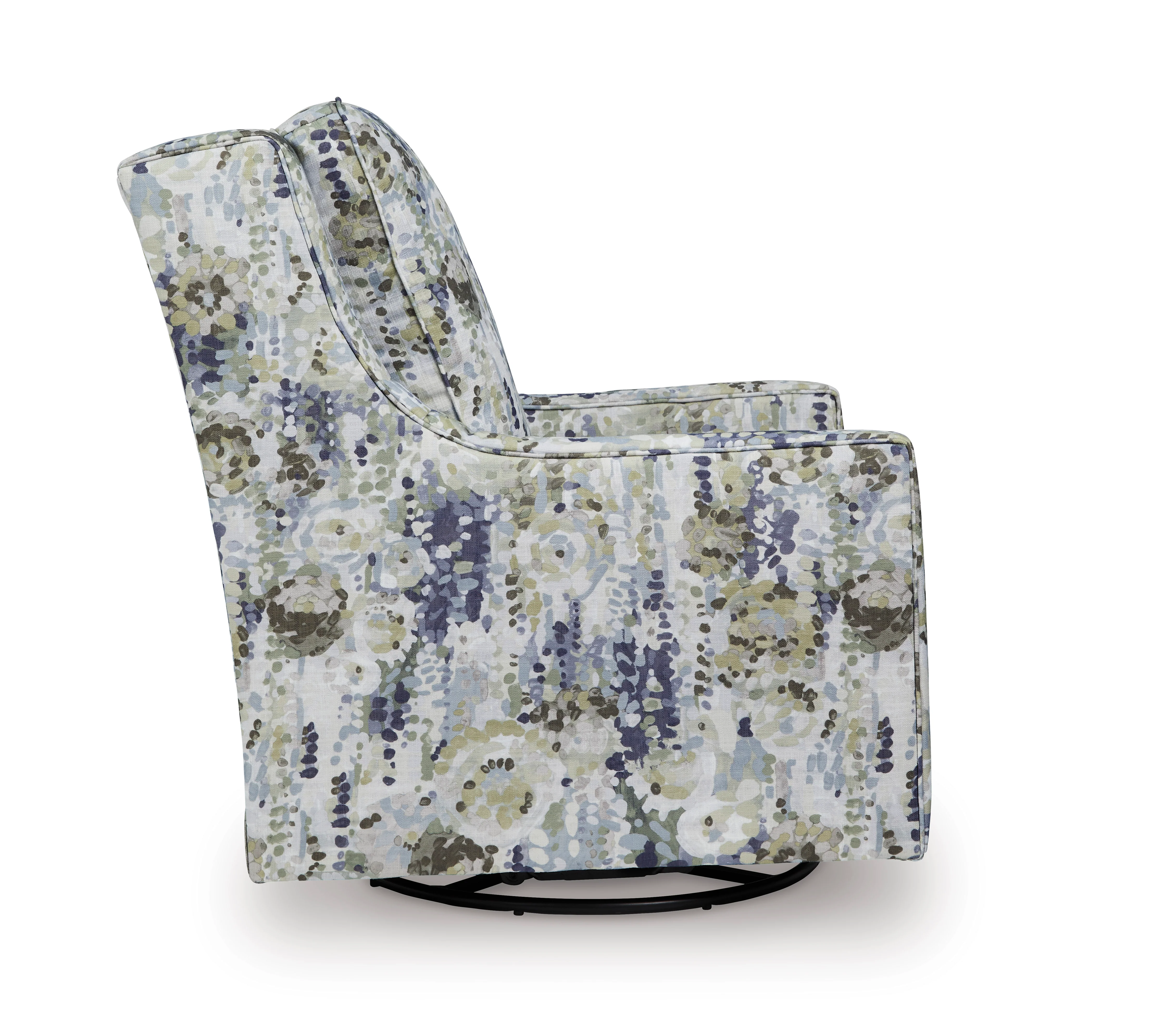 Dustinford Swivel Glider Accent Chair - Image 5