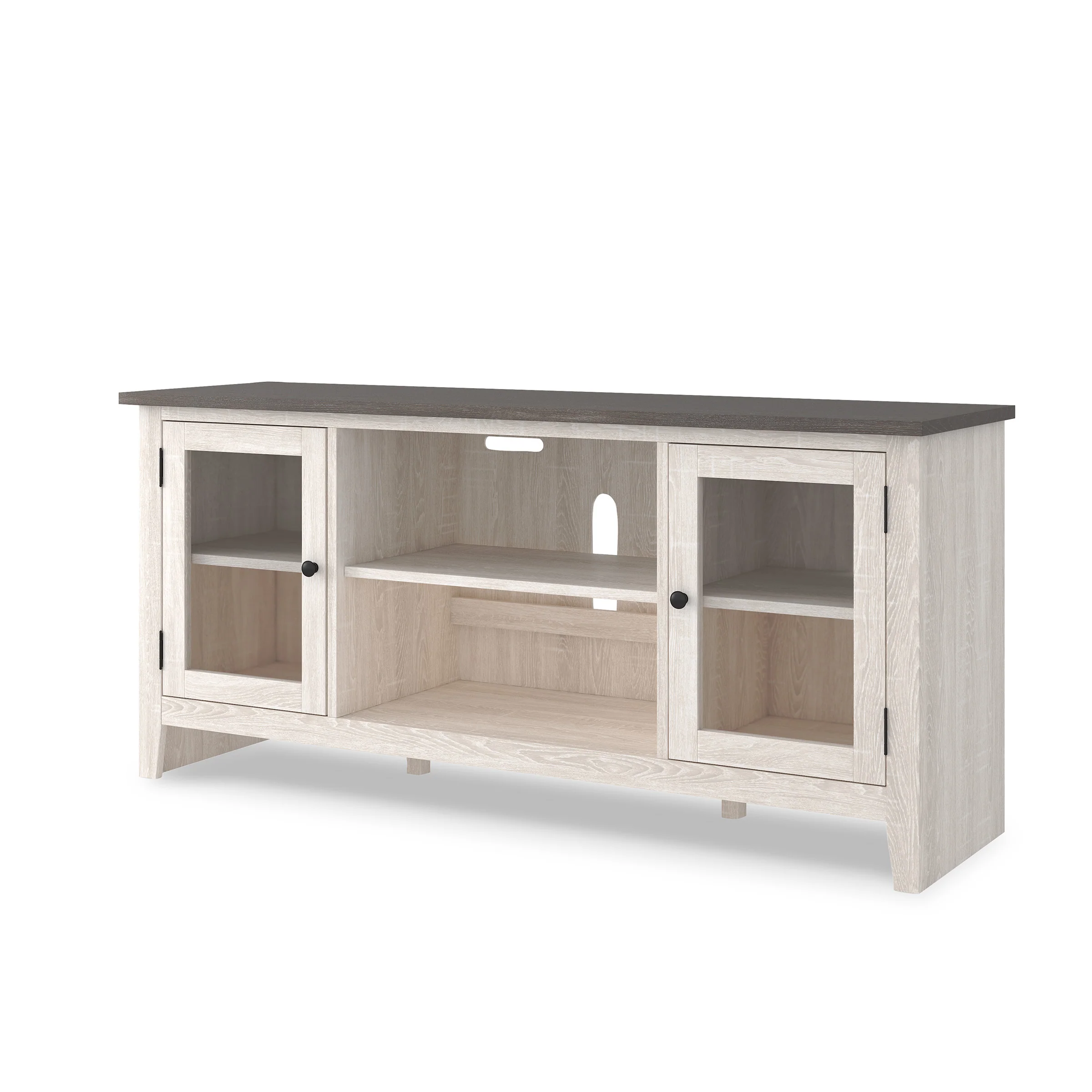 Dorrisnon Tv Stand with Fireplace Option - Image 2