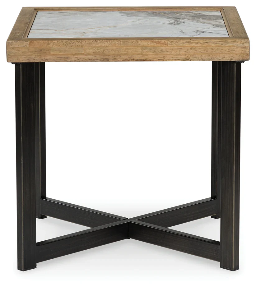 Montia Square Cocktail Table + 2 End table - Image 6
