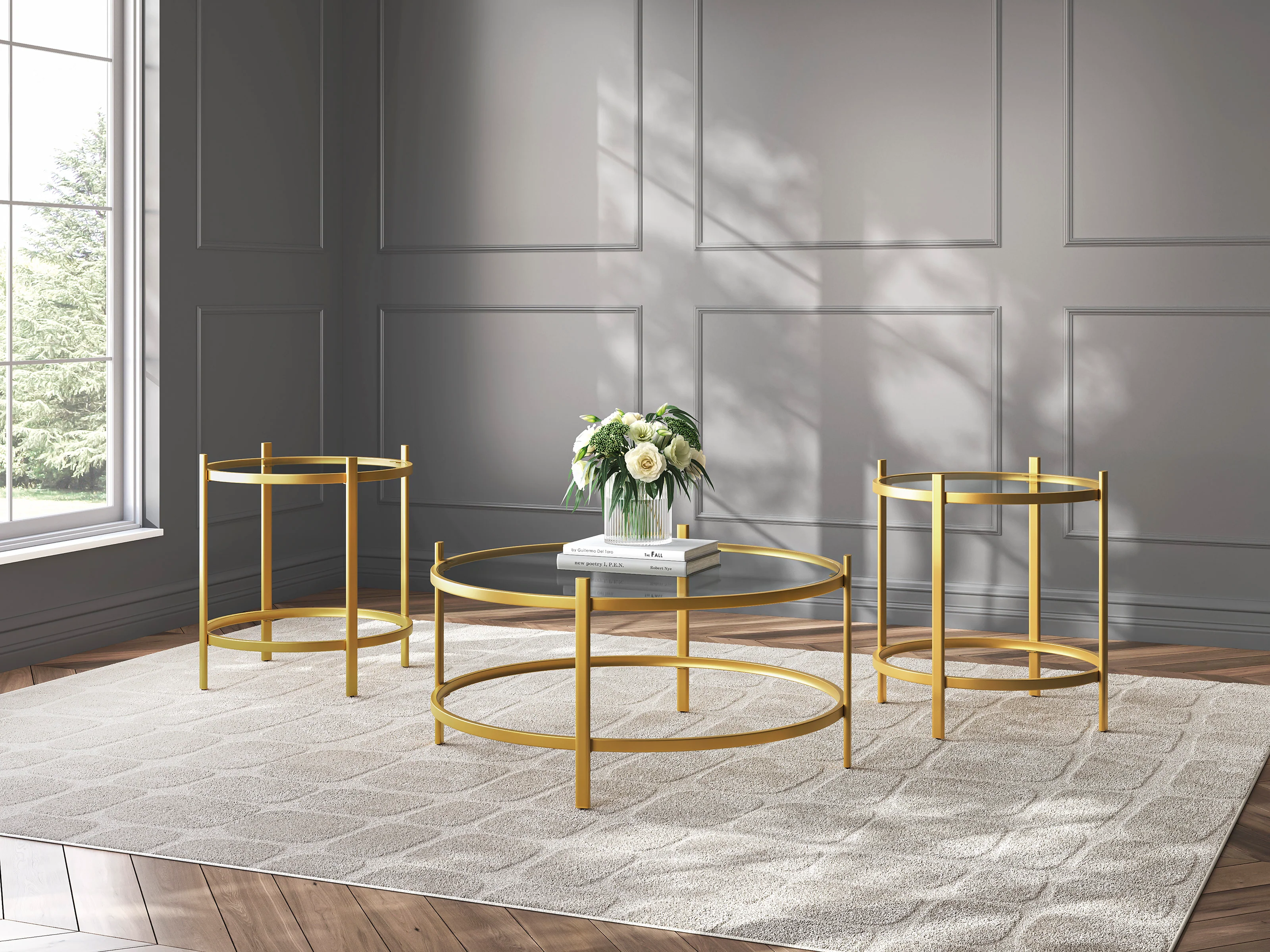 Pearlox Occational Table Set