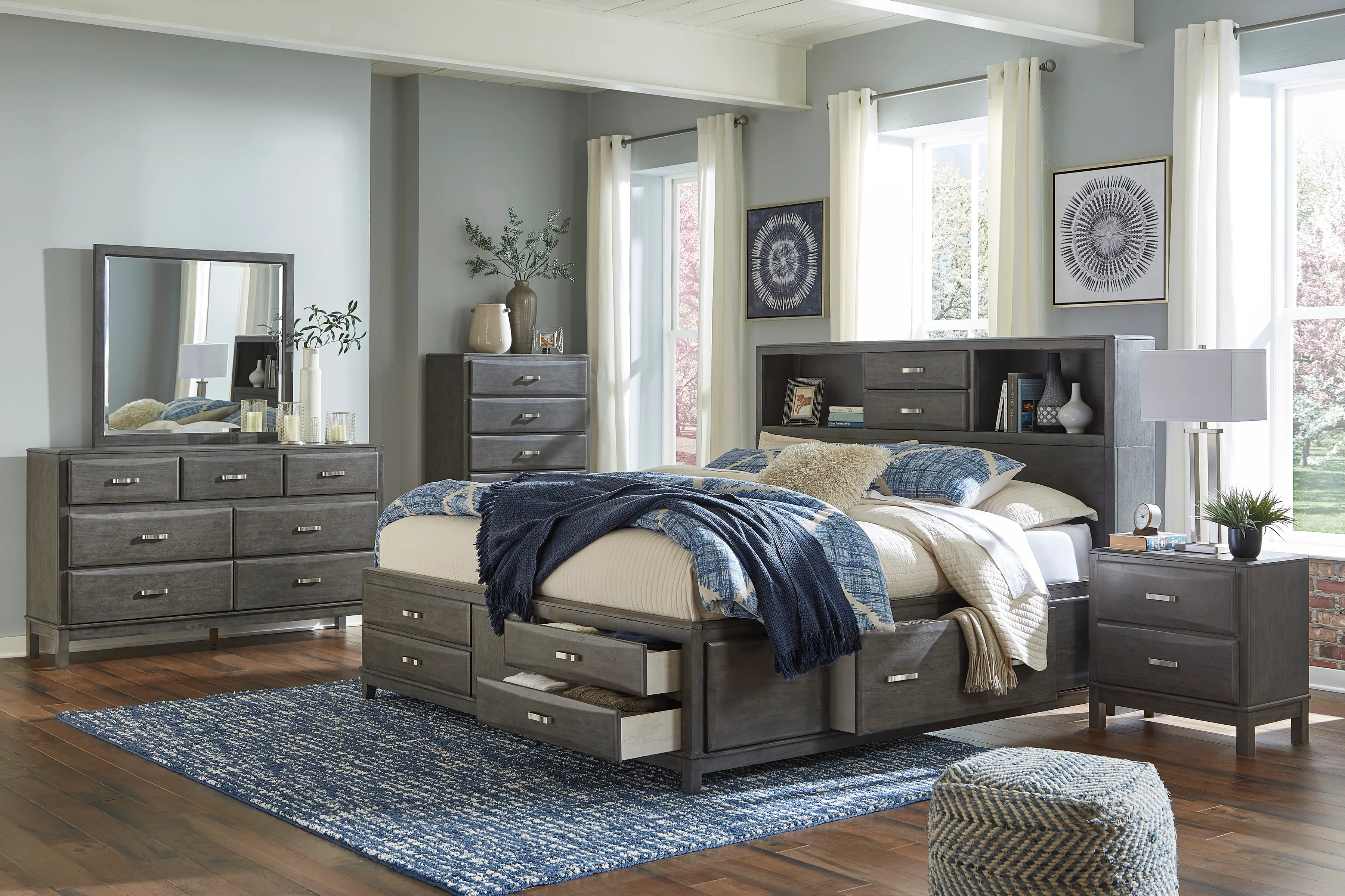 Caitbrook Dresser With Mirror - Image 6