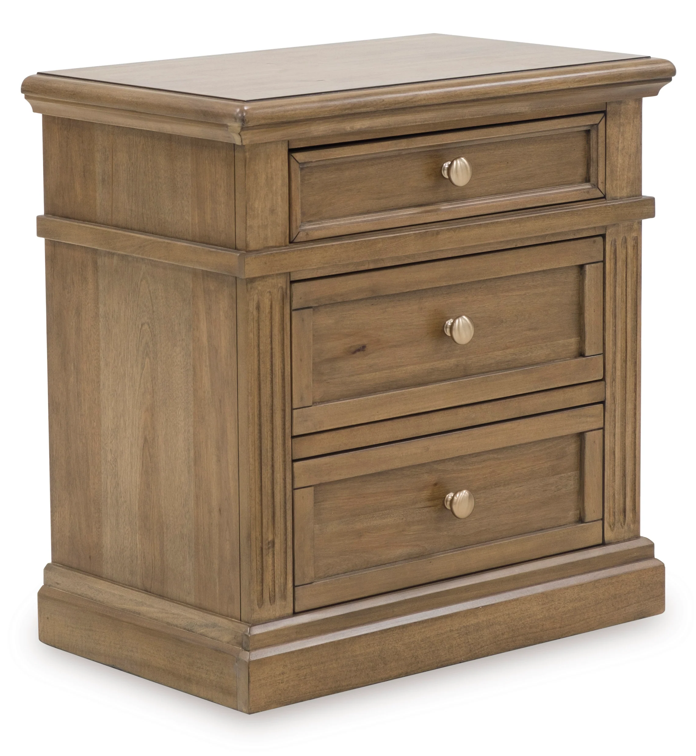 Mylarken Three Drawer Night Stand - Image 2