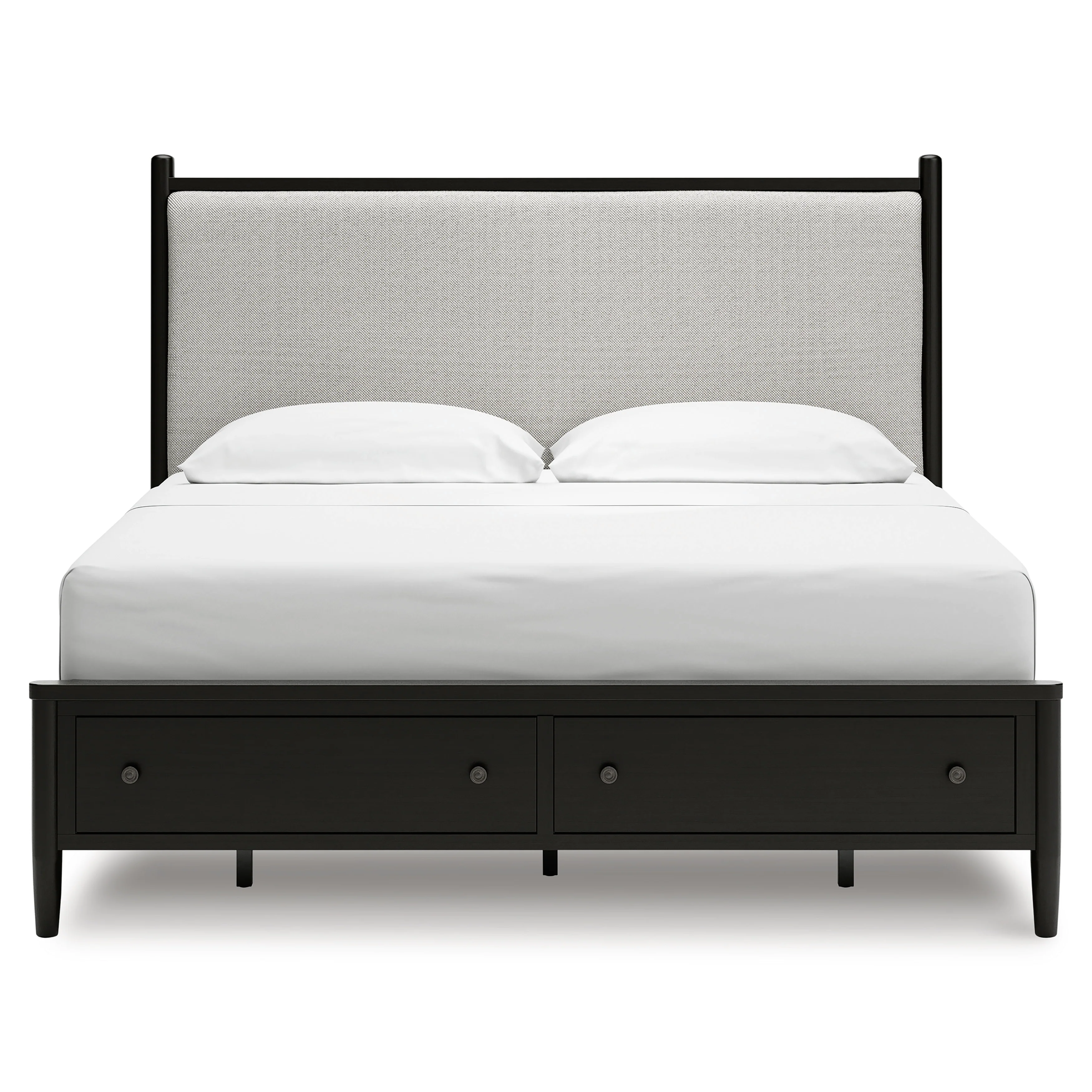 Portdown King Upholstered Panel Storage Bed - Image 8