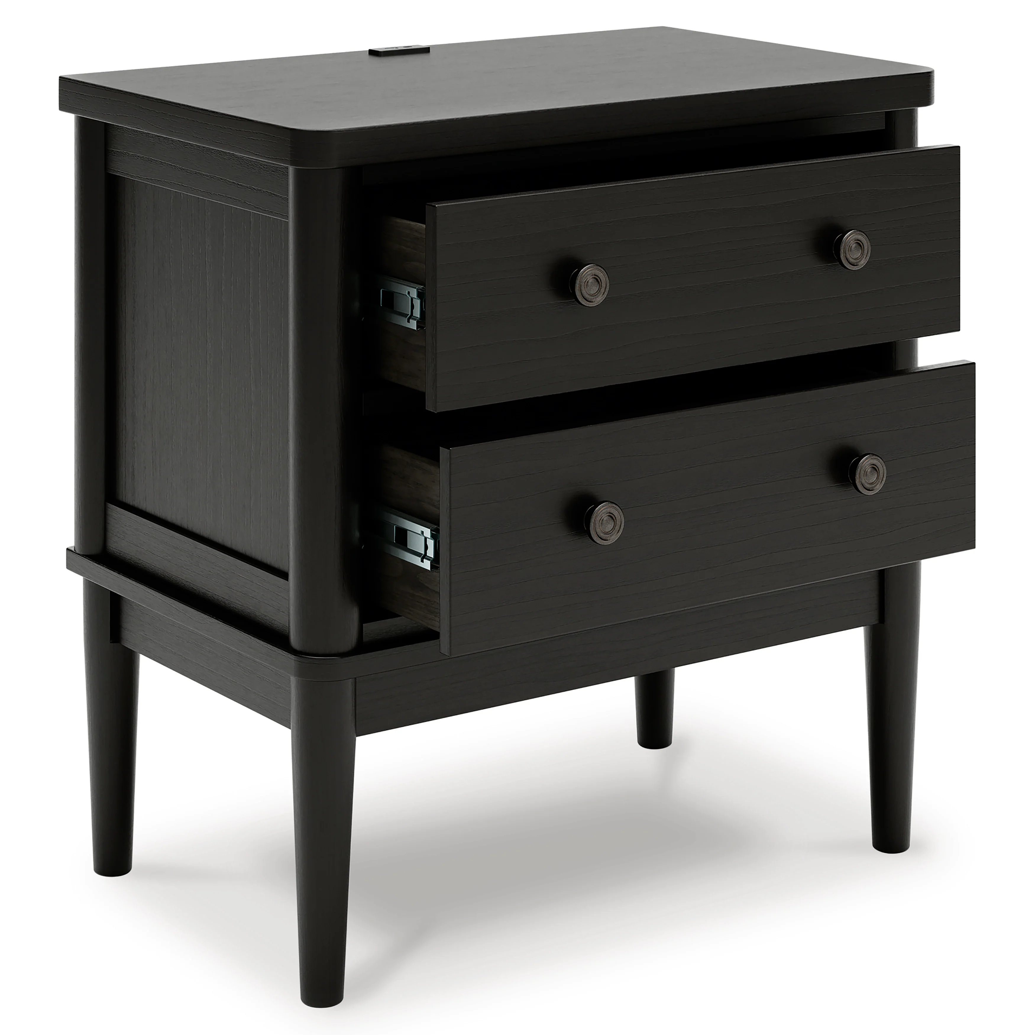 Portdown Two Drawer Night Stand - Image 3
