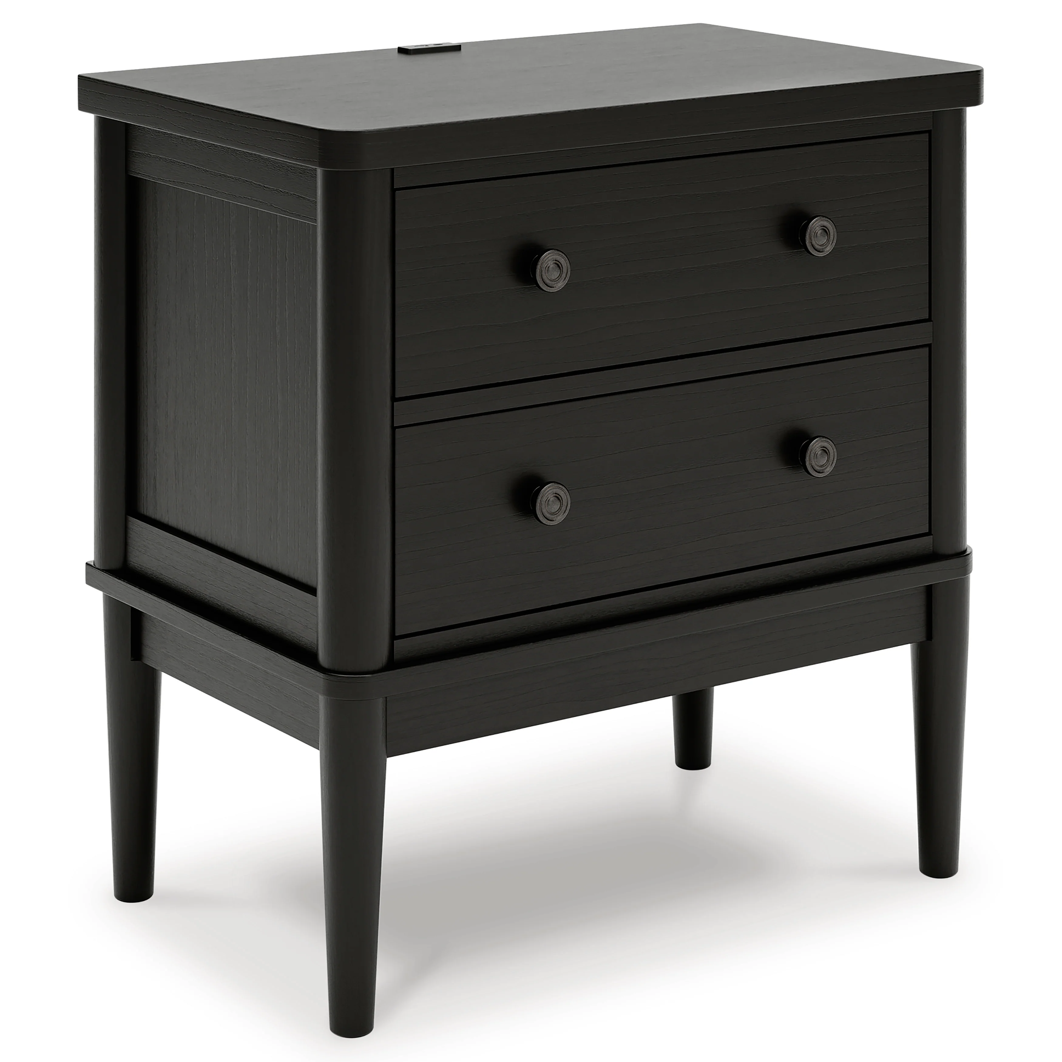 Portdown Two Drawer Night Stand - Image 4