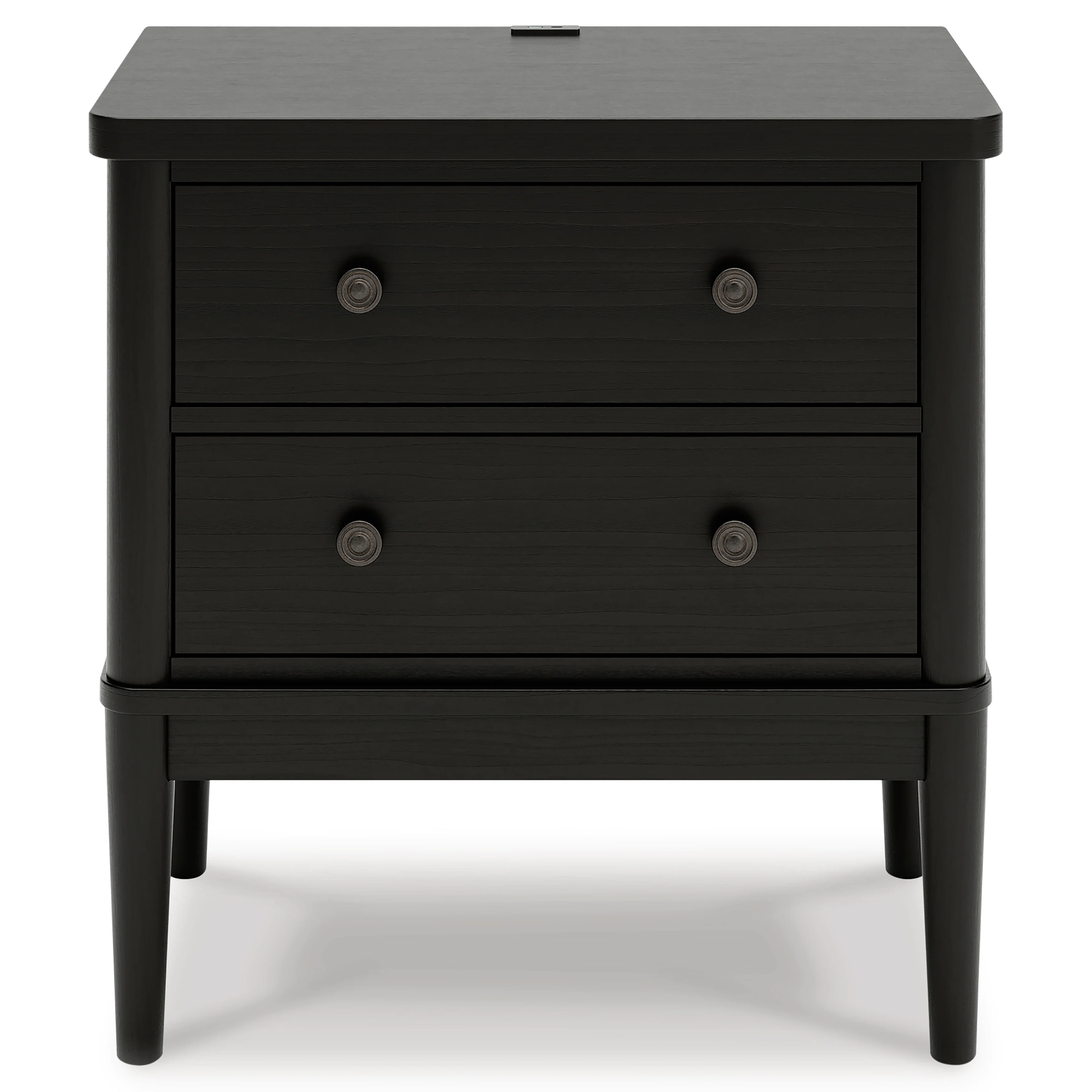 Portdown Two Drawer Night Stand - Image 7