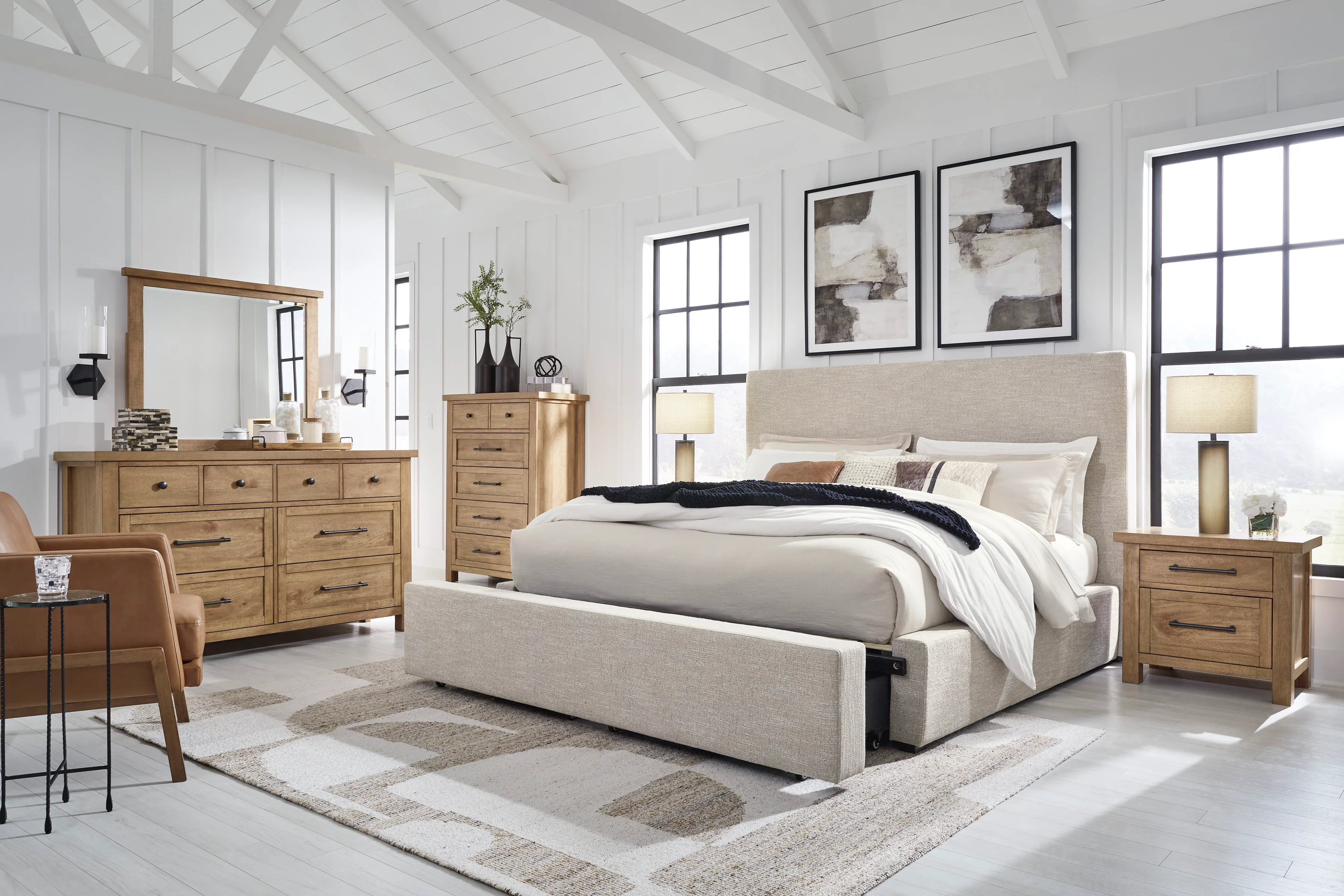 Kristiland Uph Storage Bed - Image 3