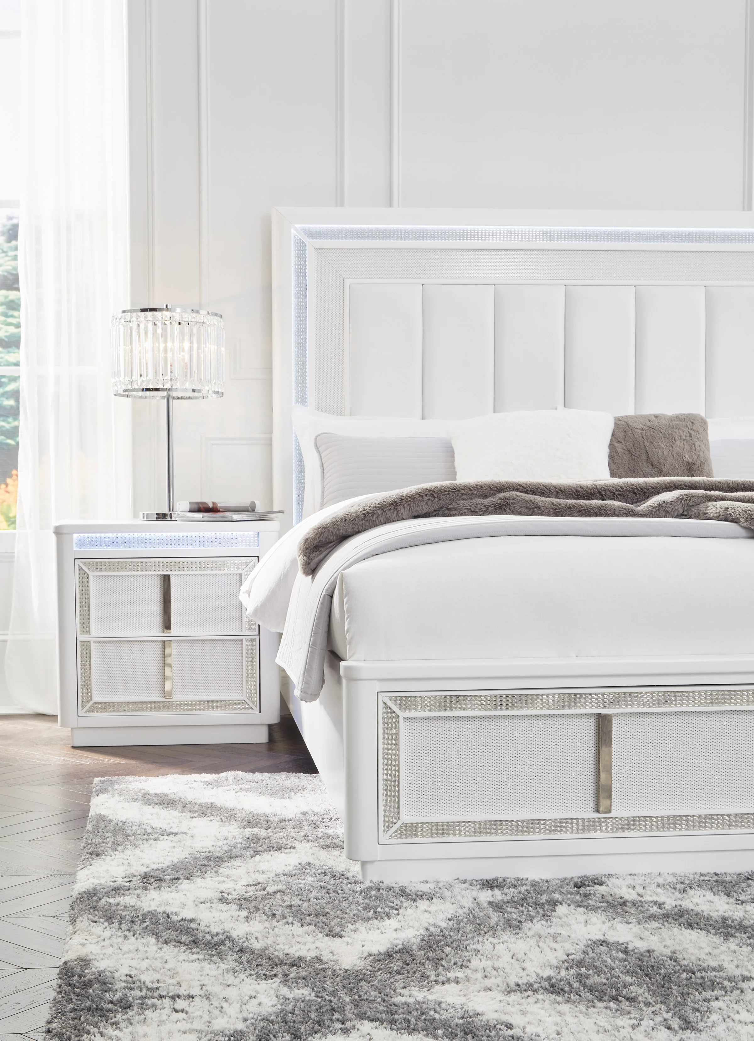 Chalanna Two Drawer Night Stand - Image 17