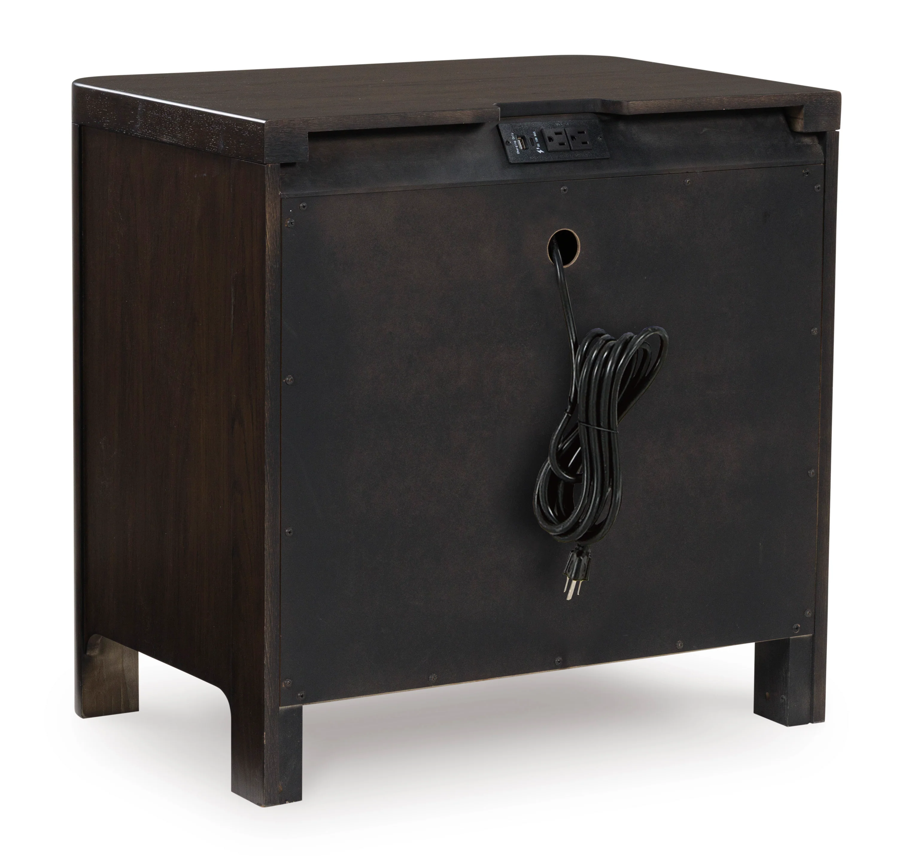 Breckington Two Drawer Night Stand - Image 4
