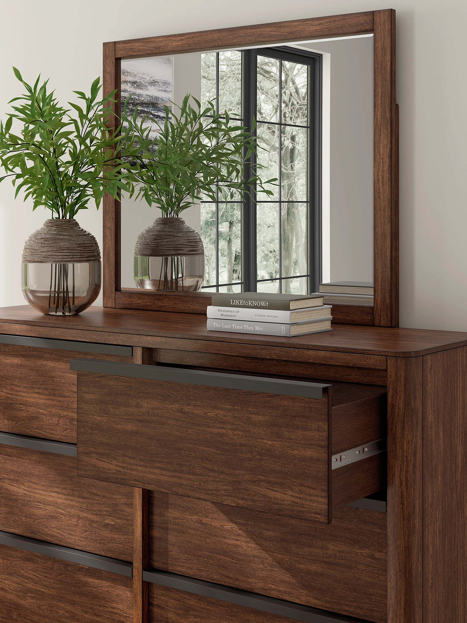 Kendamor Dresser With Mirror - Image 3