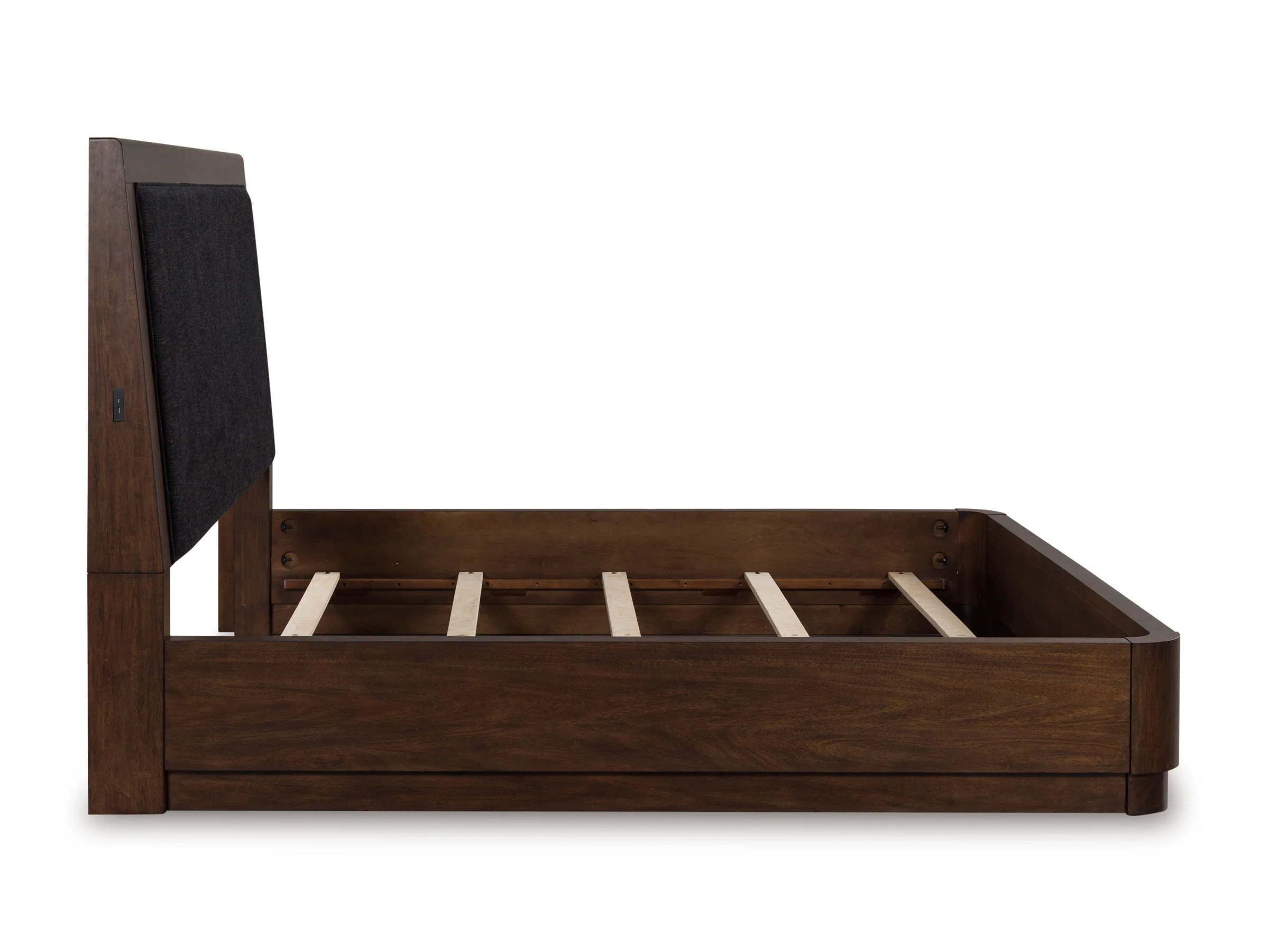 Kendamor King Upholstered Panel Bed - Image 4