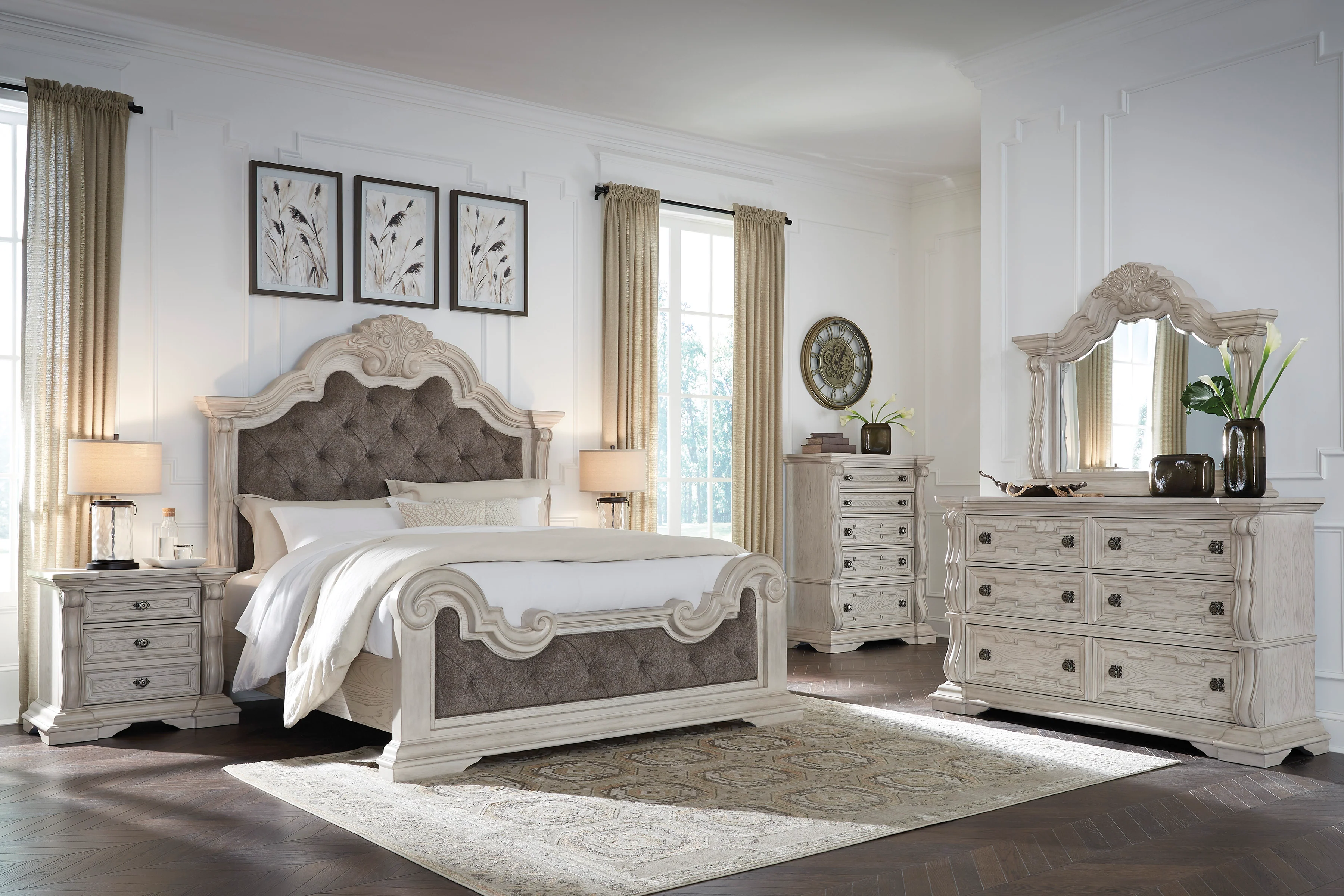 Andonhall Three Drawer Night Stand - Image 14