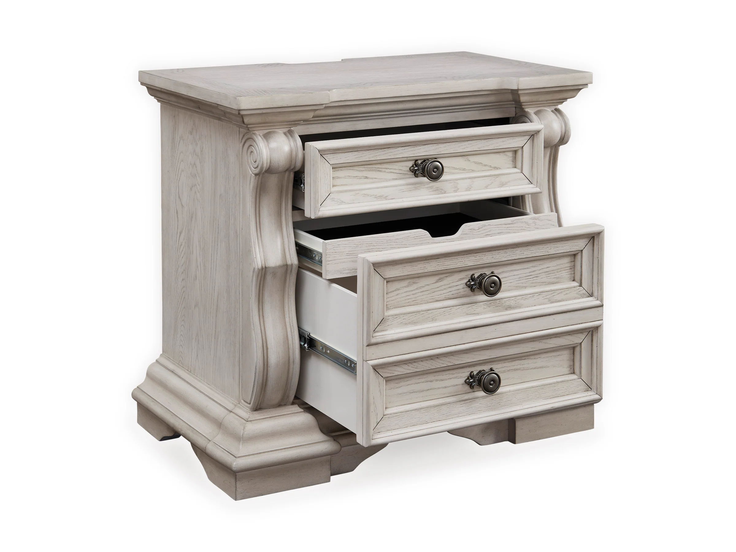Andonhall Three Drawer Night Stand - Image 3